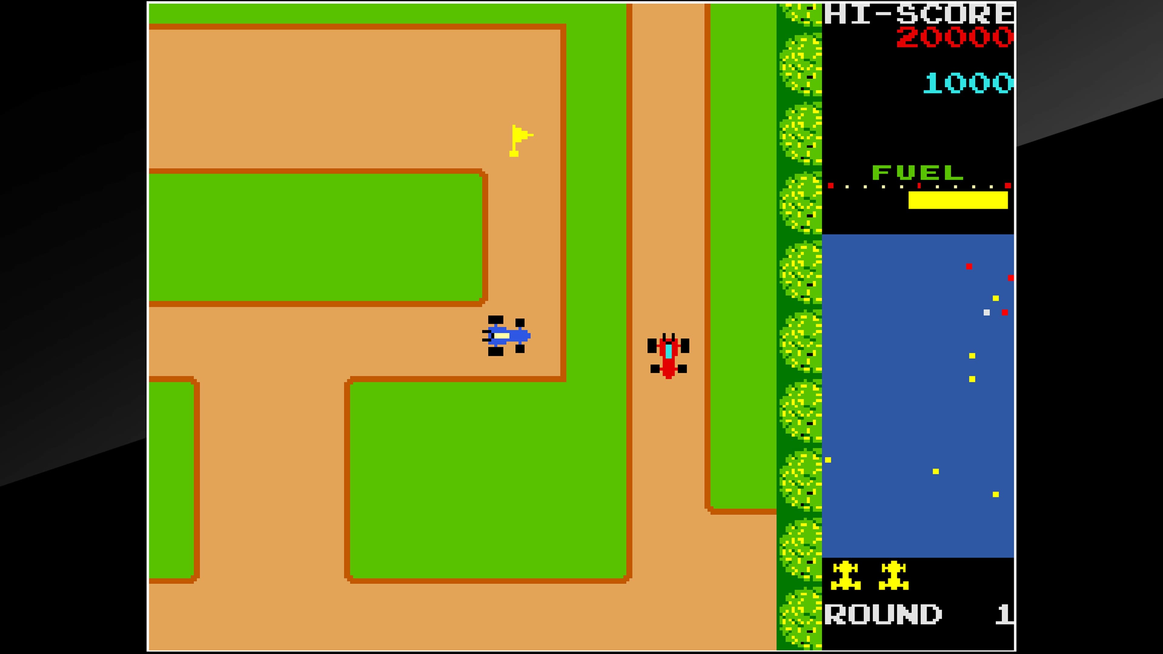 Arcade Archives RALLY X: скриншот 9