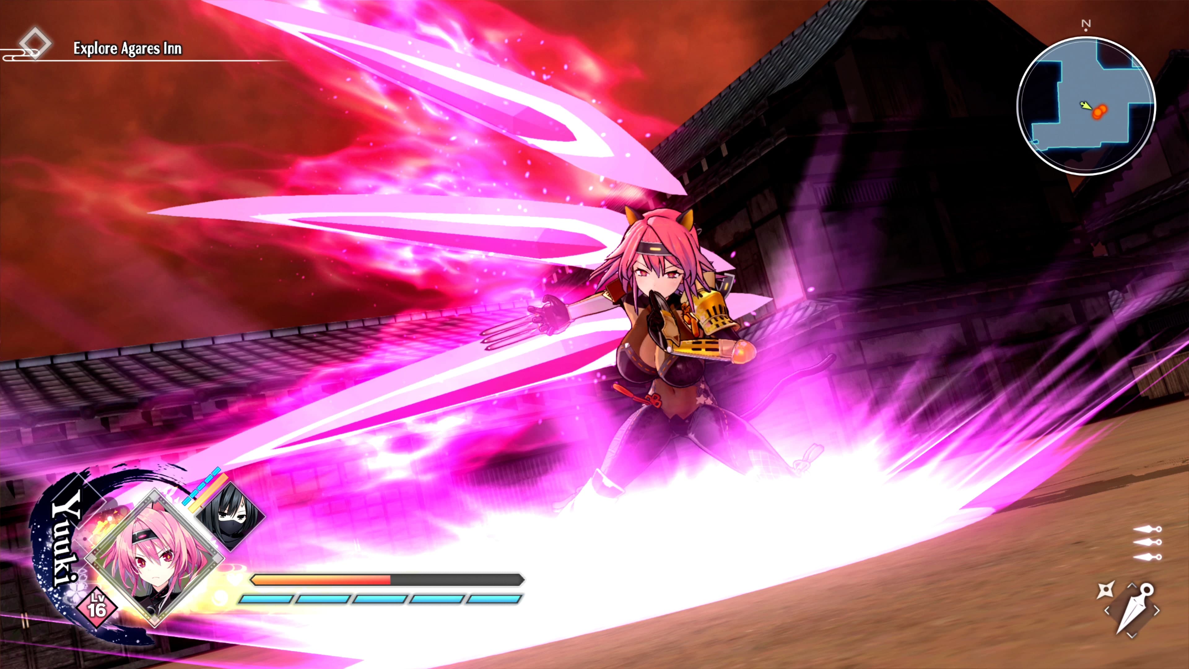Neptunia x SENRAN KAGURA: Ninja Wars: скриншот 2