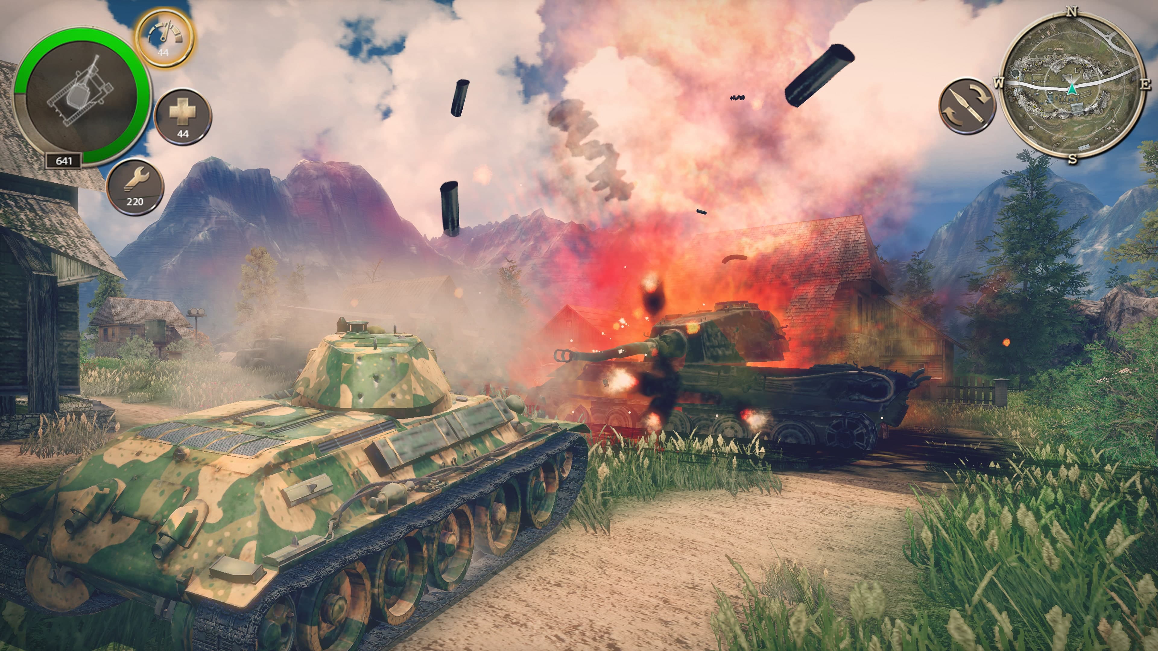 Infinite Tanks WWII: скриншот 9