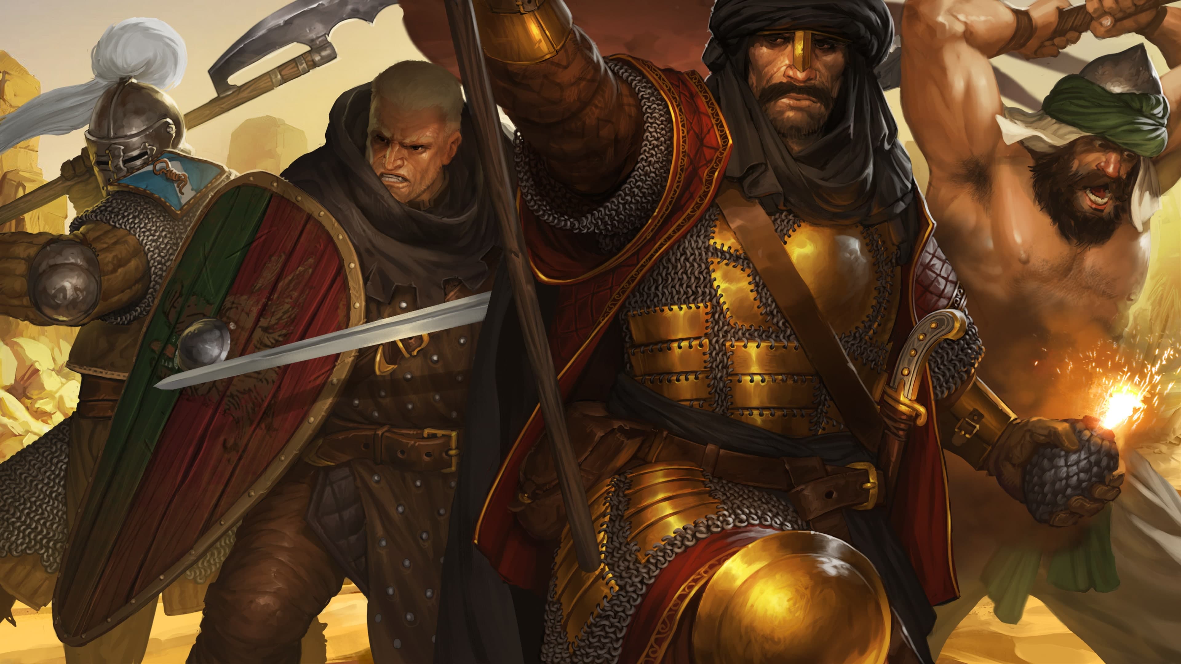 Battle Brothers – Blazing Deserts Addon