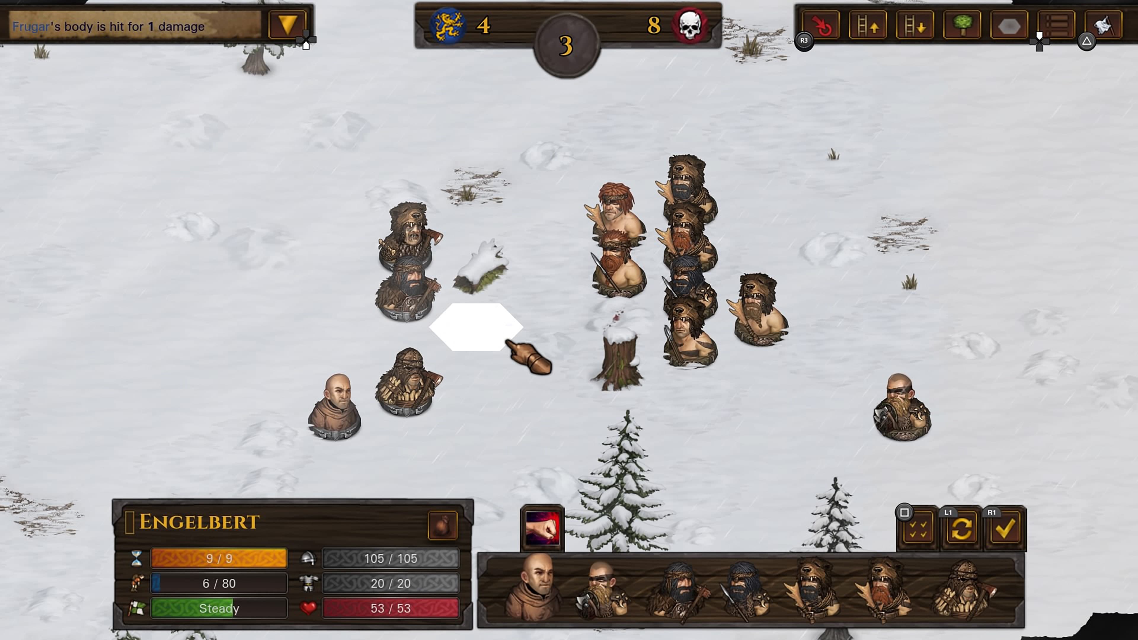 Battle Brothers – Warriors of the North: скриншот 2