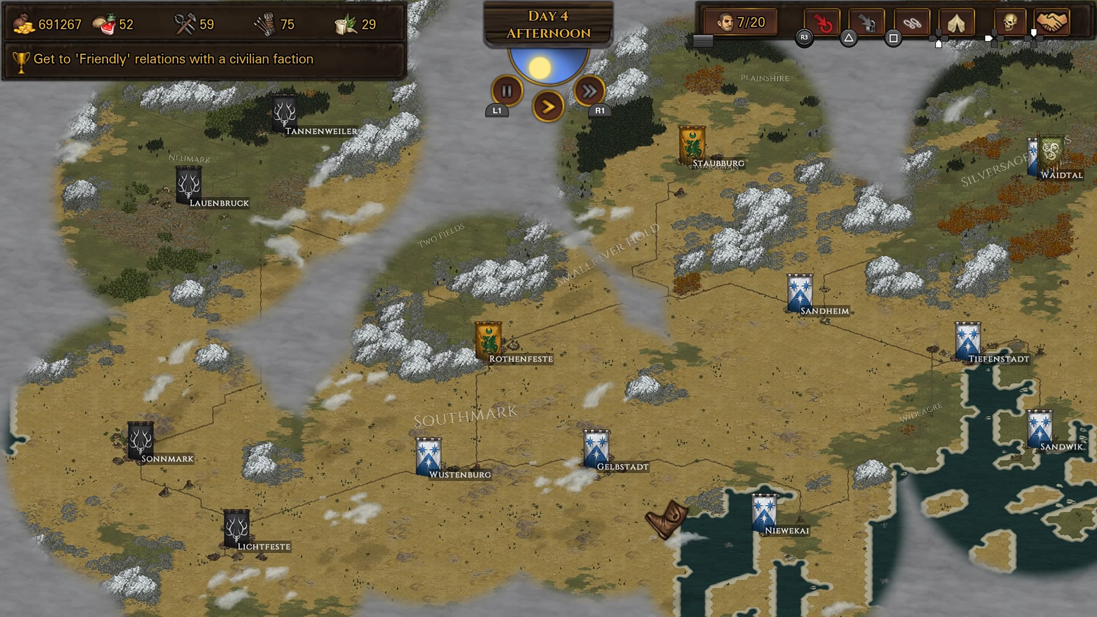 Battle Brothers: скриншот 2