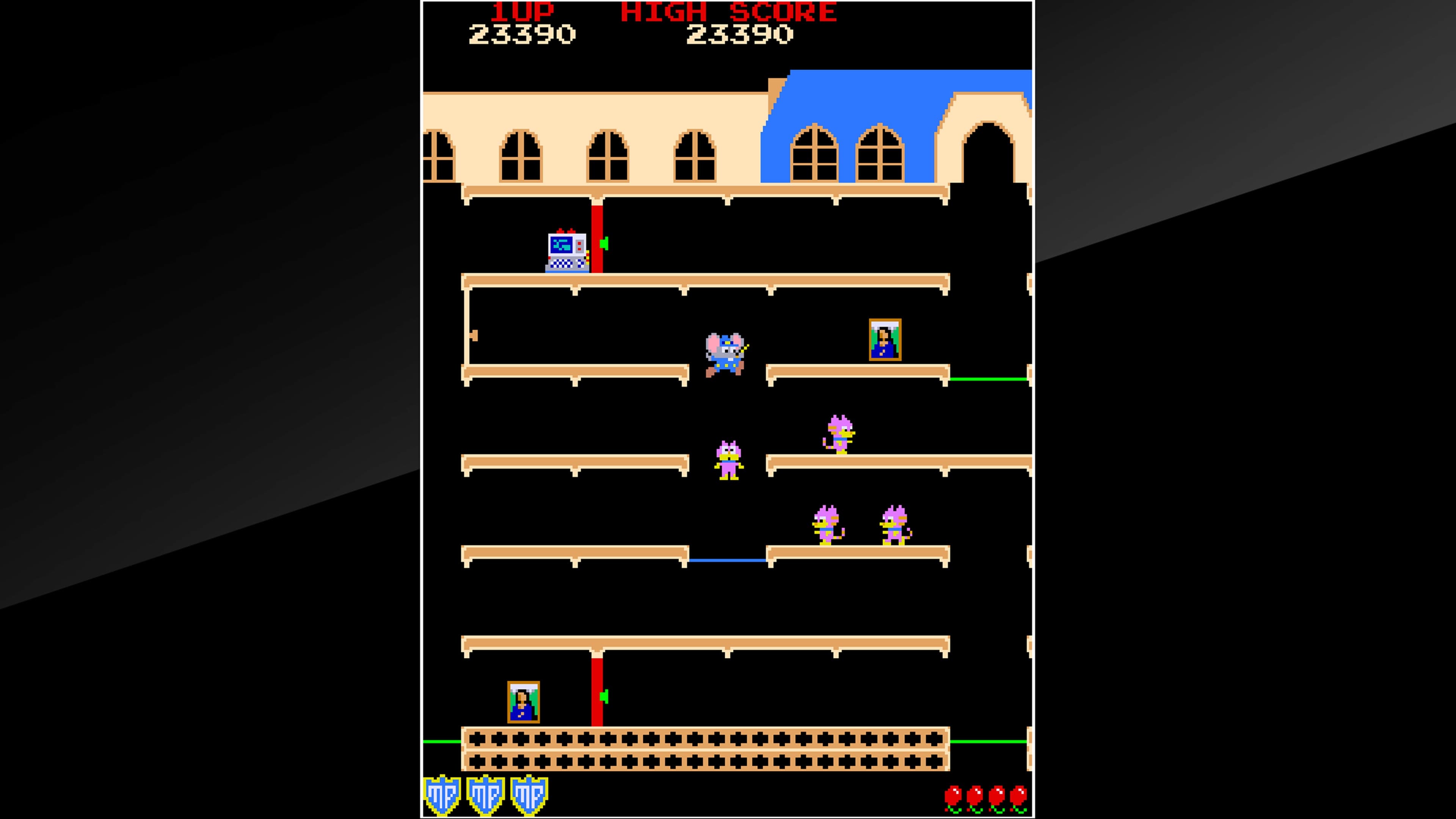 Arcade Archives MAPPY: скриншот 7