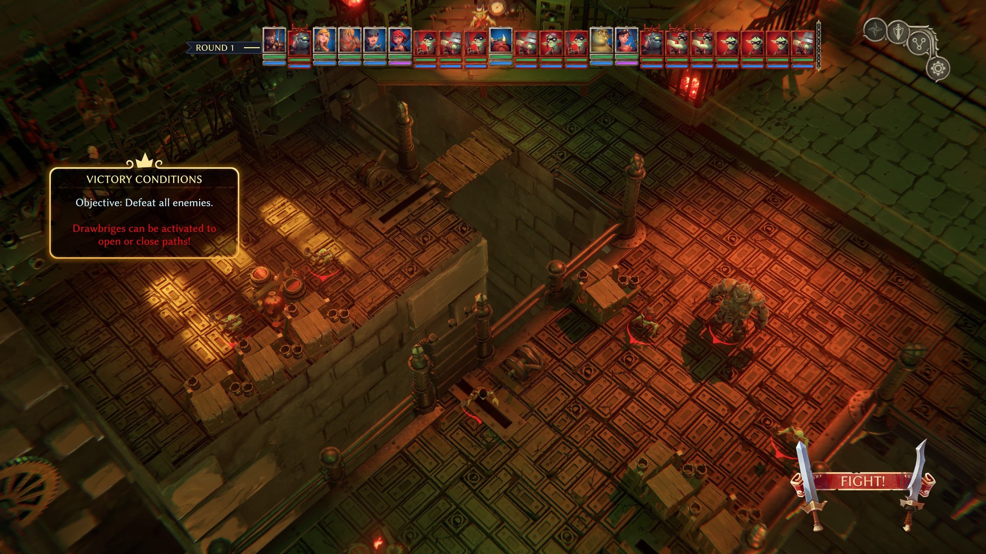 The Dungeon of Naheulbeuk: The Amulet of Chaos - Chicken Edition DLC: Splat Jaypak's Arenas: скриншот 1