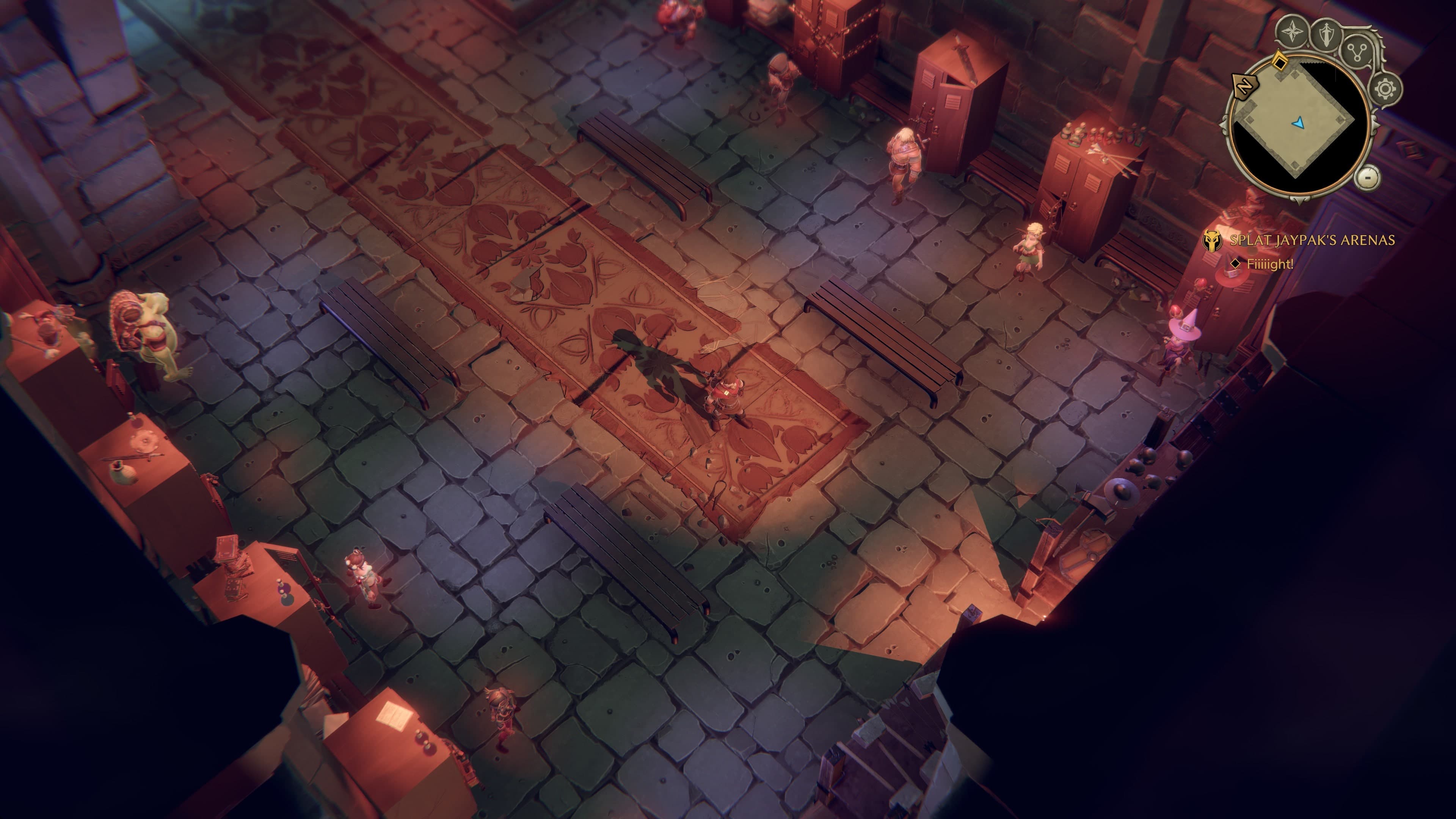 The Dungeon of Naheulbeuk: The Amulet of Chaos - Chicken Edition DLC: Splat Jaypak's Arenas: скриншот 5