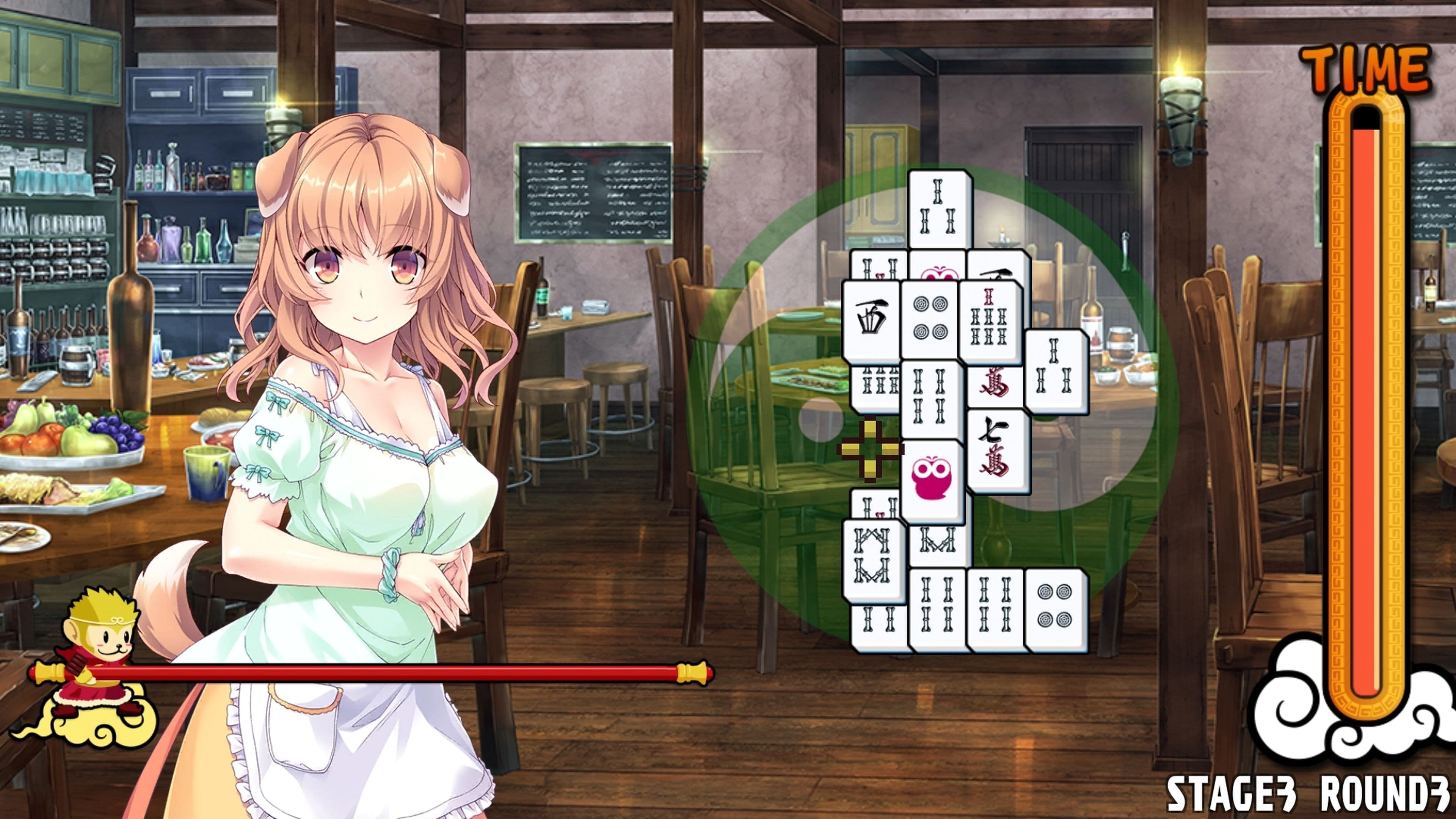 Pretty Girls Mahjong Solitaire - Green: скриншот 5