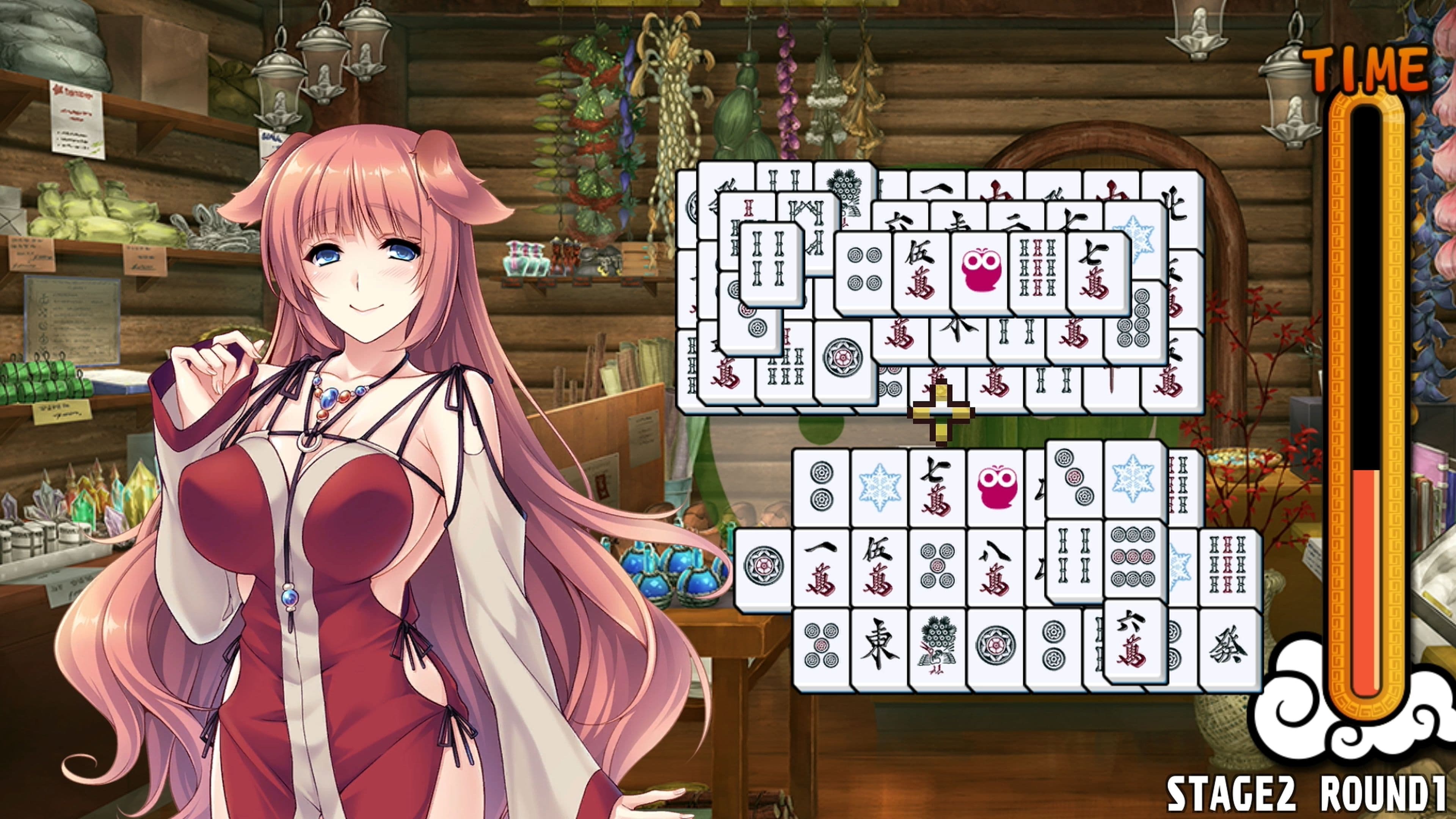 Pretty Girls Mahjong Solitaire - Green: скриншот 4