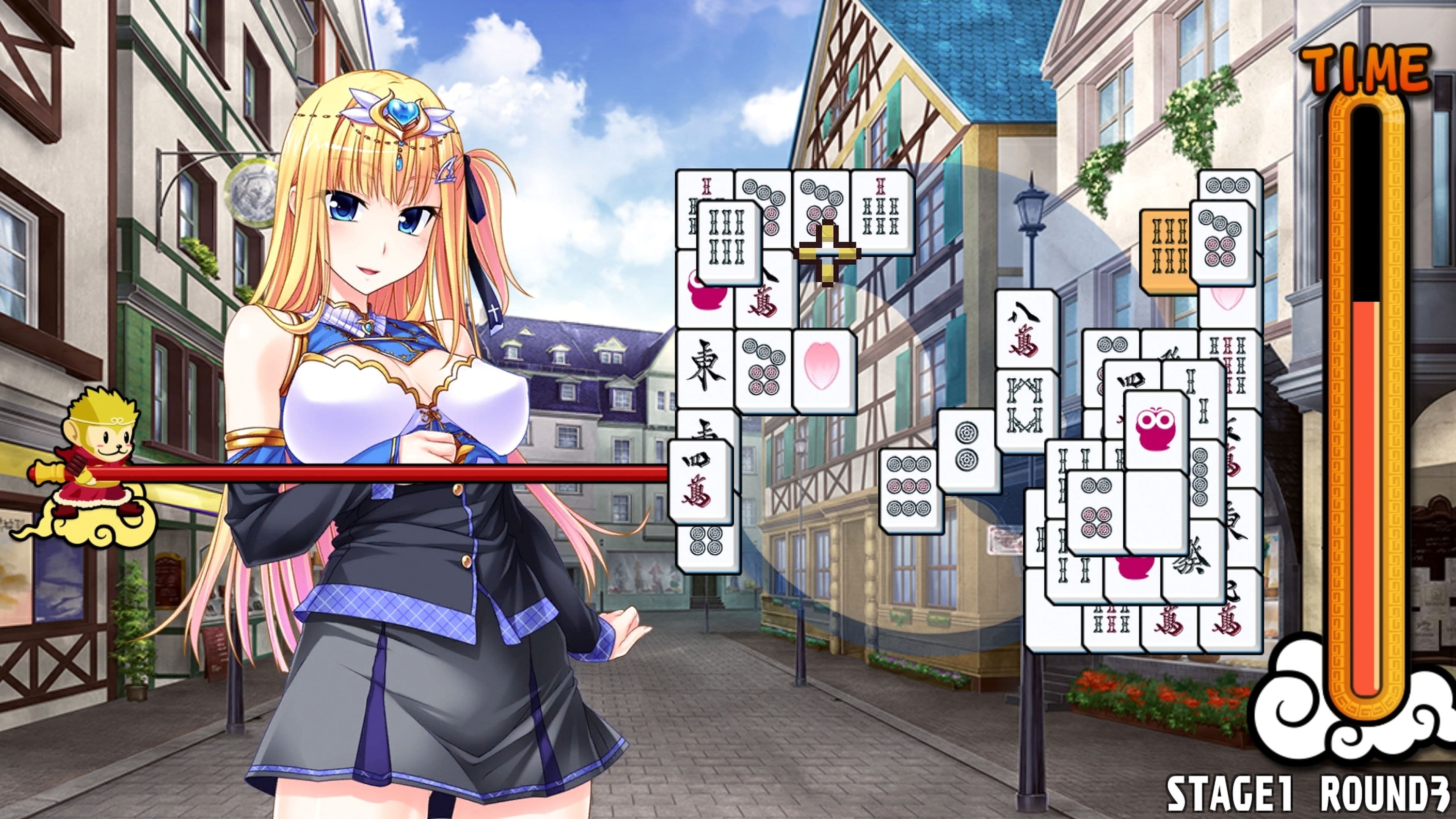 Pretty Girls Mahjong Solitaire Green + Blue Bundle: скриншот 8