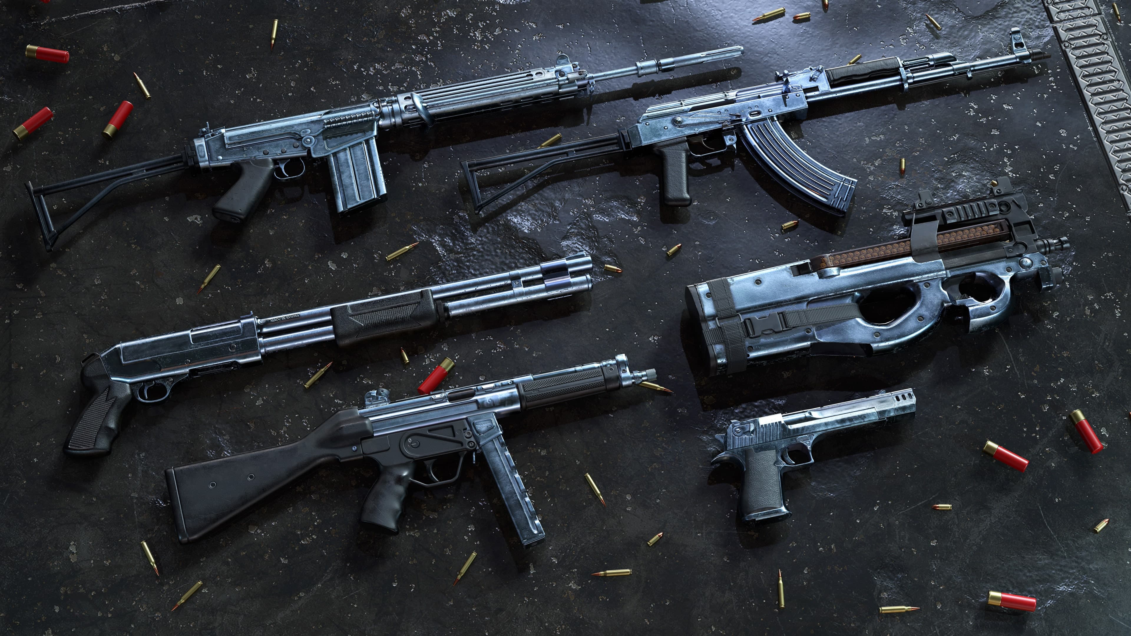 Insurgency: Sandstorm - Chrome Weapon Skin Set Addon