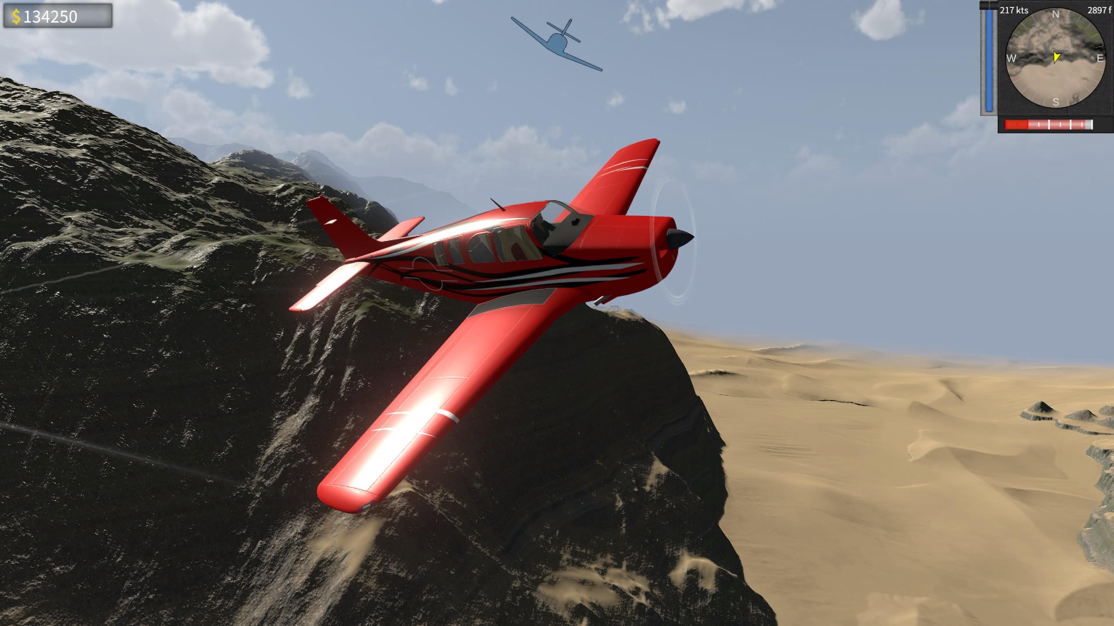 Coastline Flight Simulator: скриншот 2