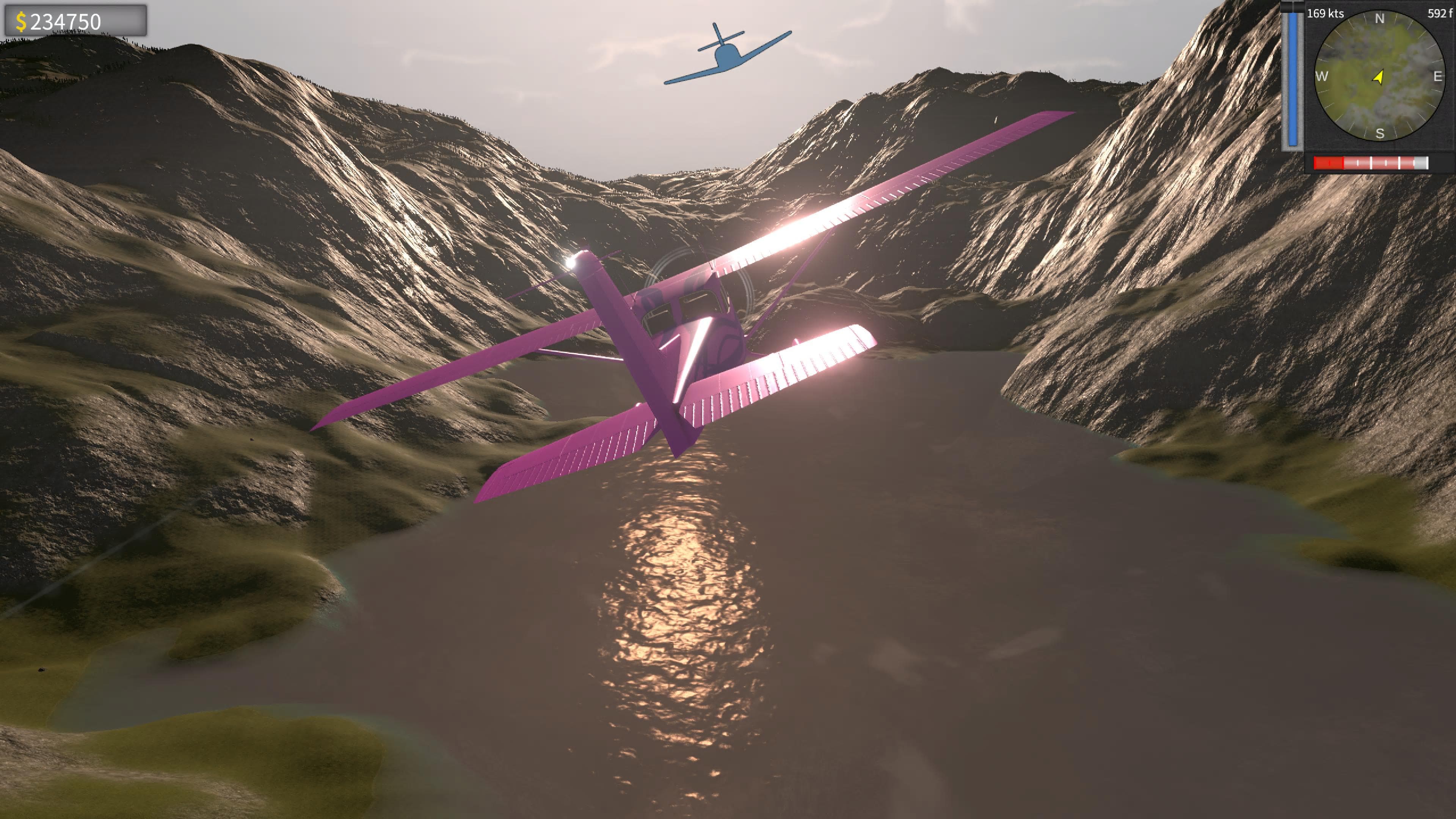 Coastline Flight Simulator: скриншот 1