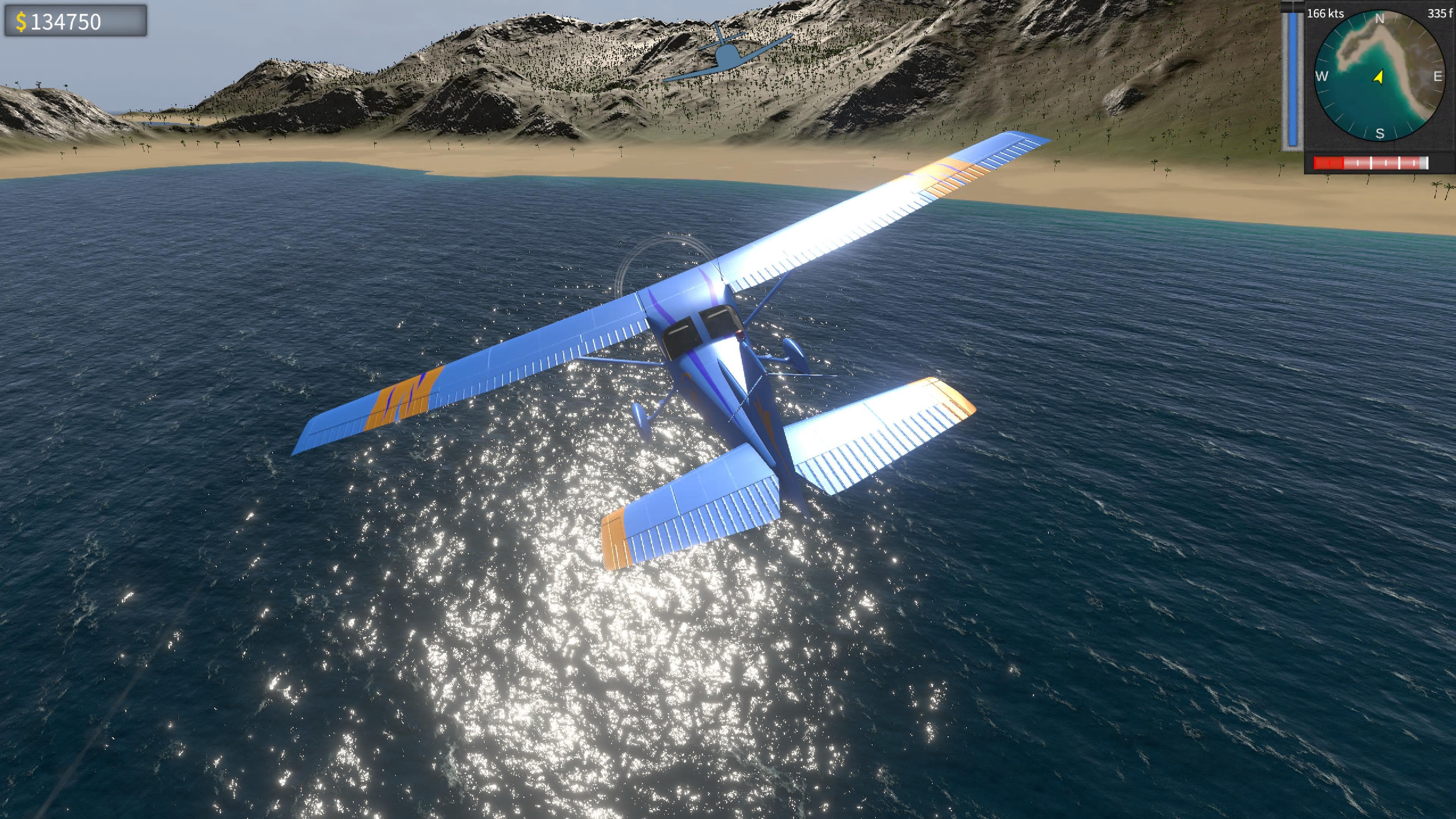 Coastline Flight Simulator: скриншот 4