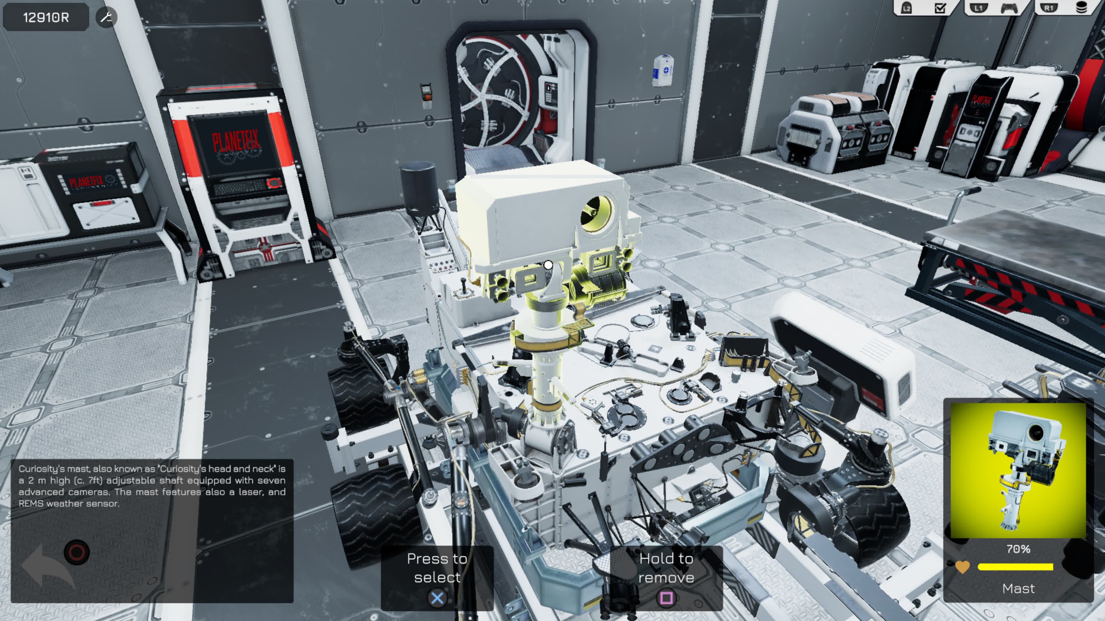 Rover Mechanic Simulator: скриншот 1