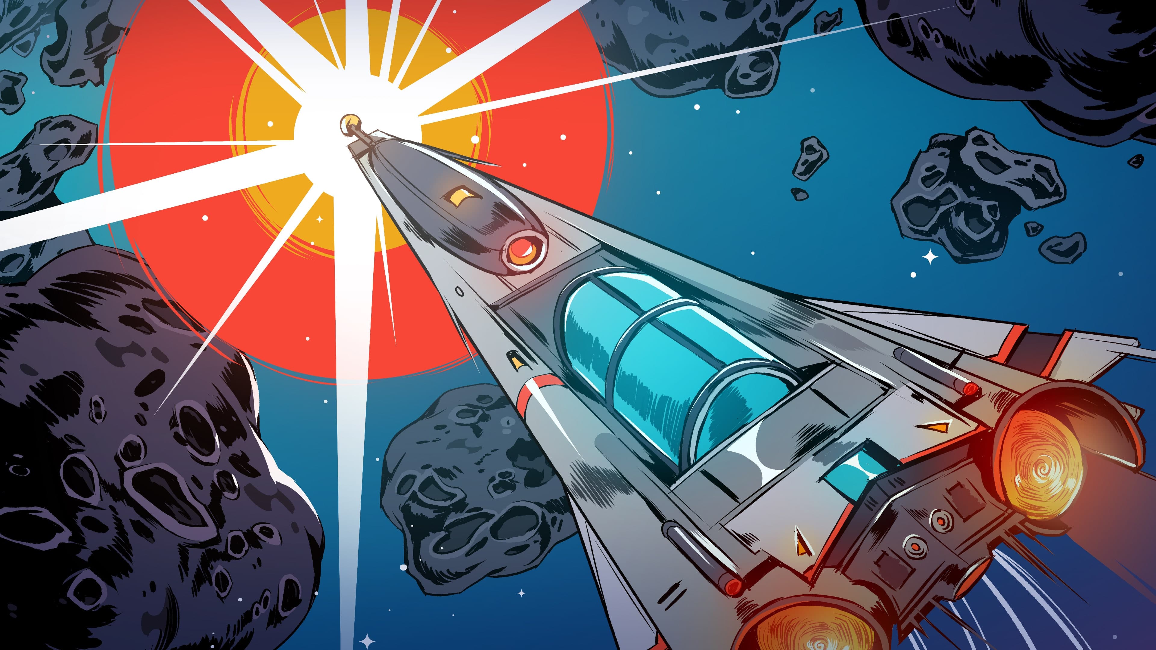 Asteroids: Recharged Standard