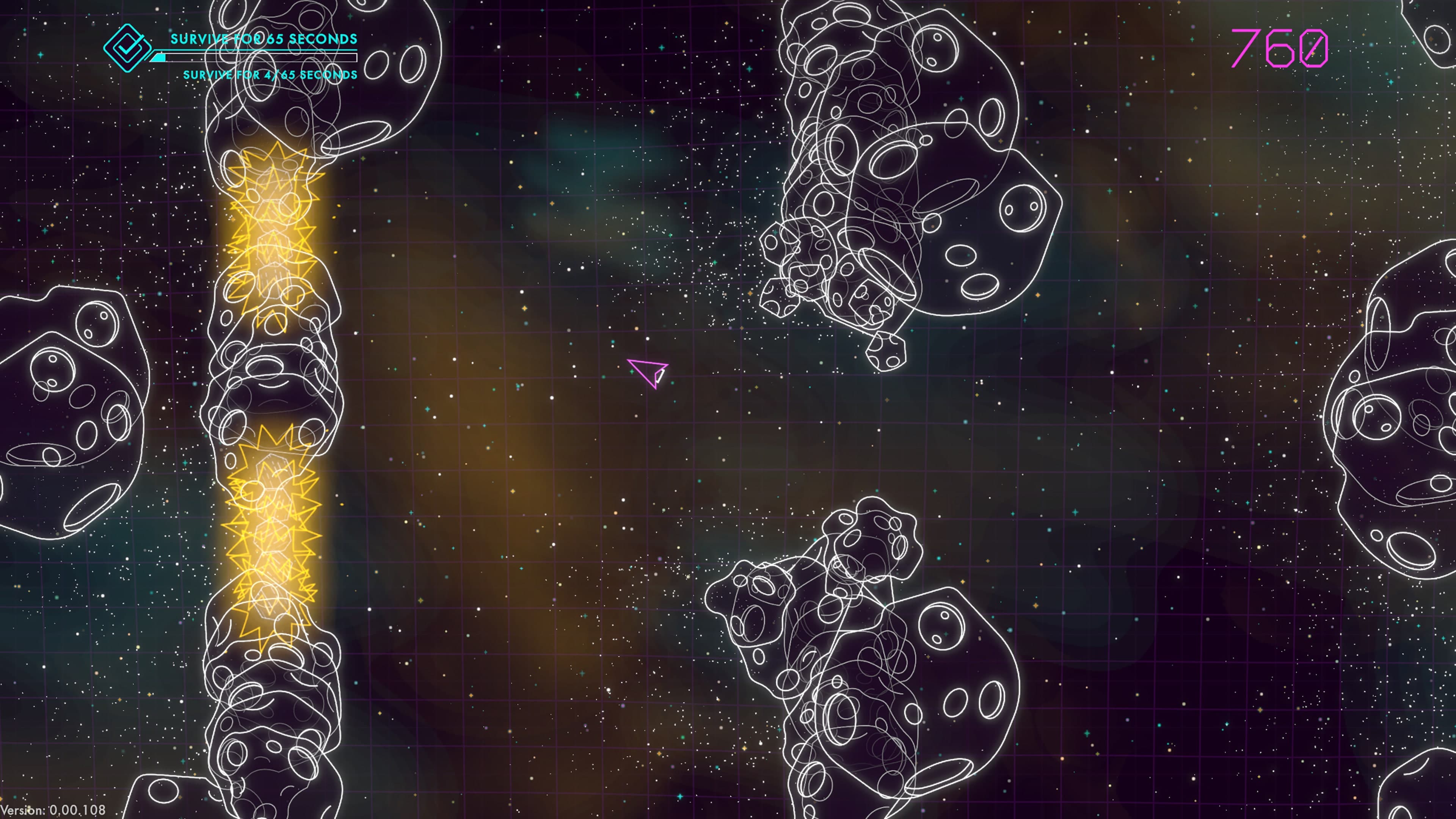 Asteroids: Recharged: скриншот 2