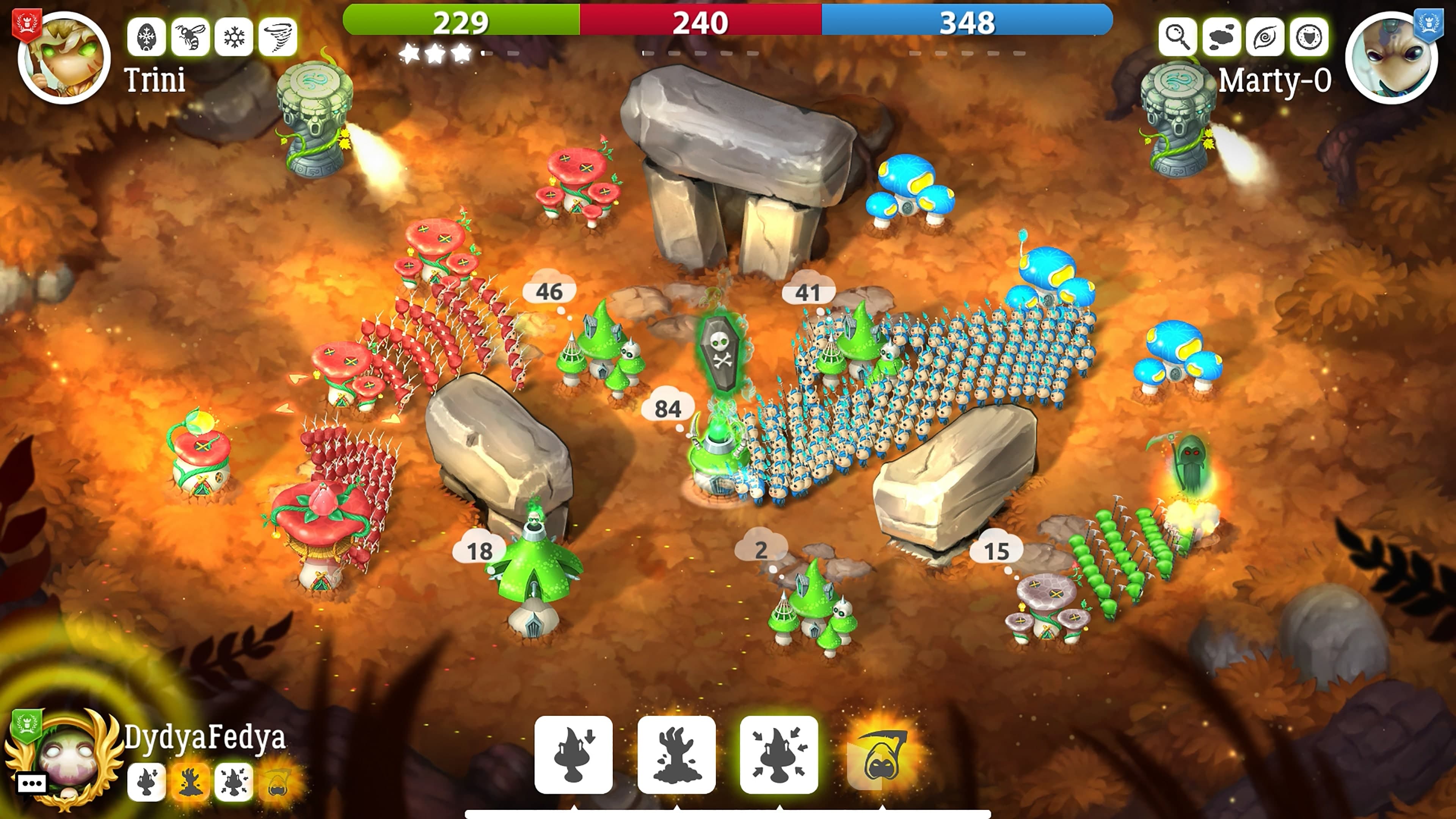 Mushroom Wars 2: скриншот 4