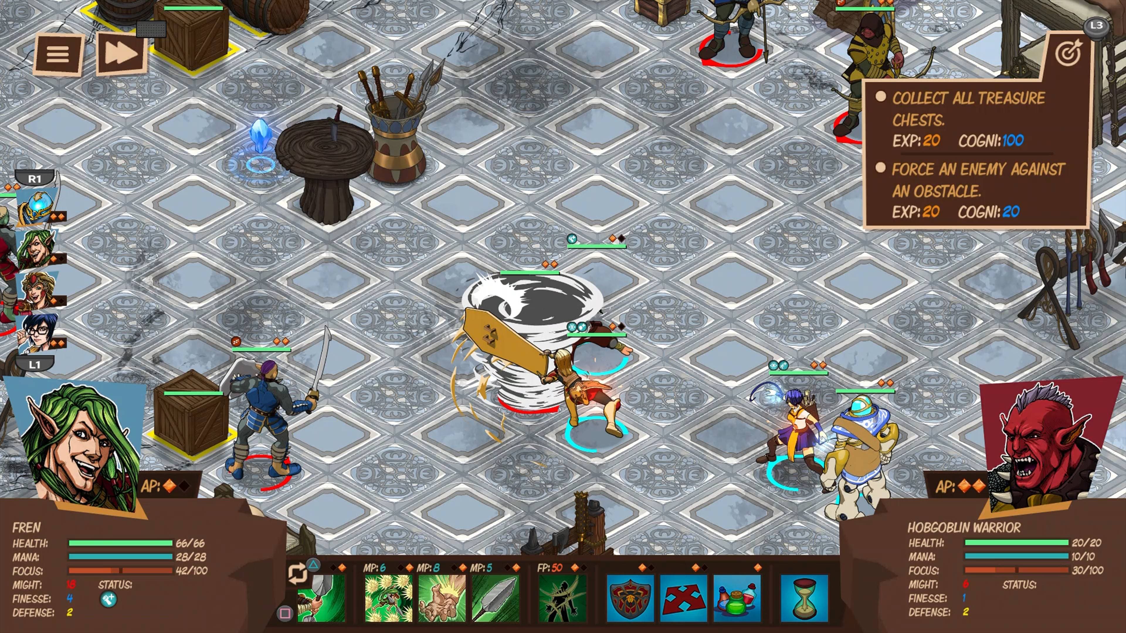 Reverie Knights Tactics: скриншот 1