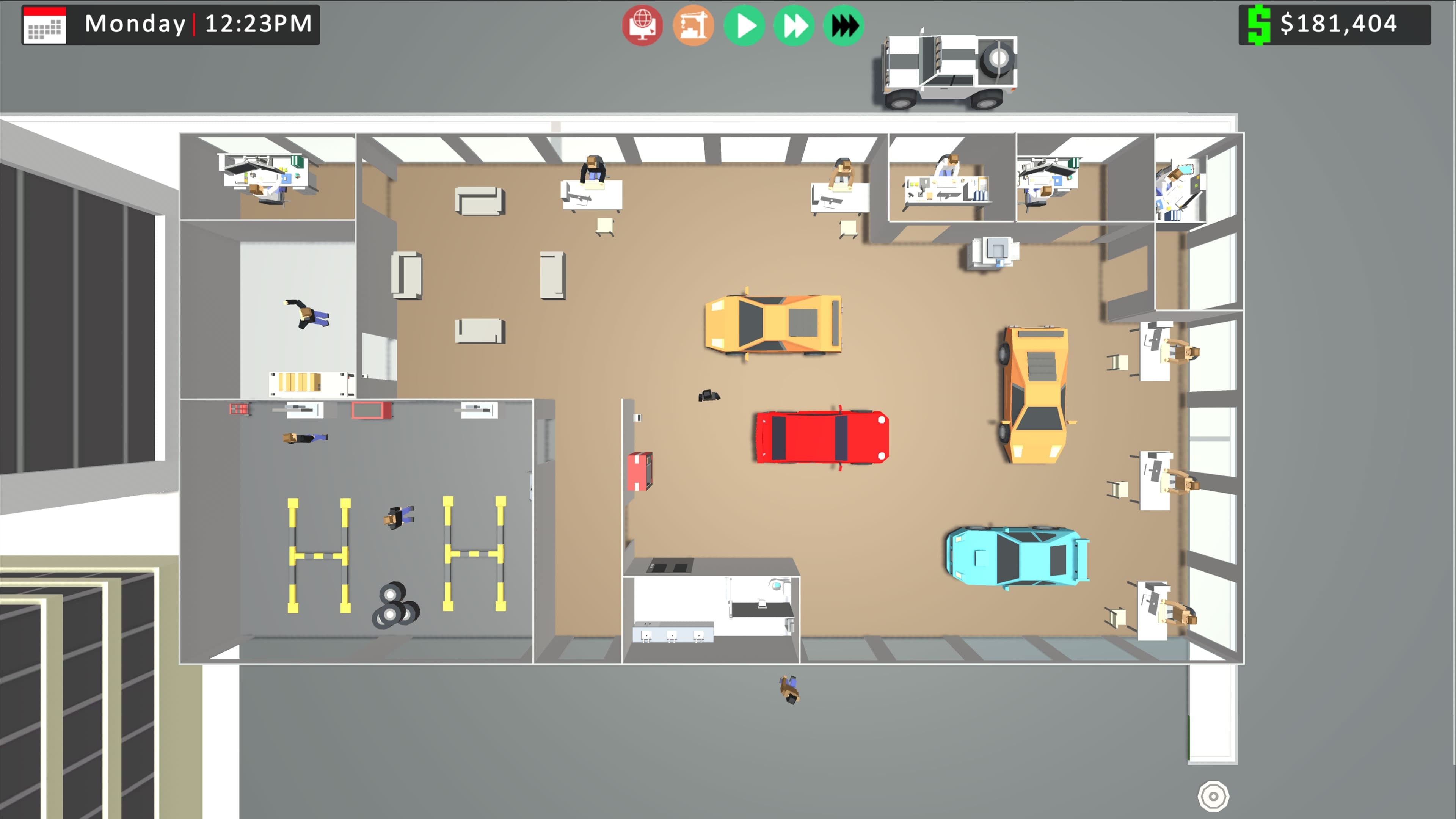 Auto World Tycoon: скриншот 2