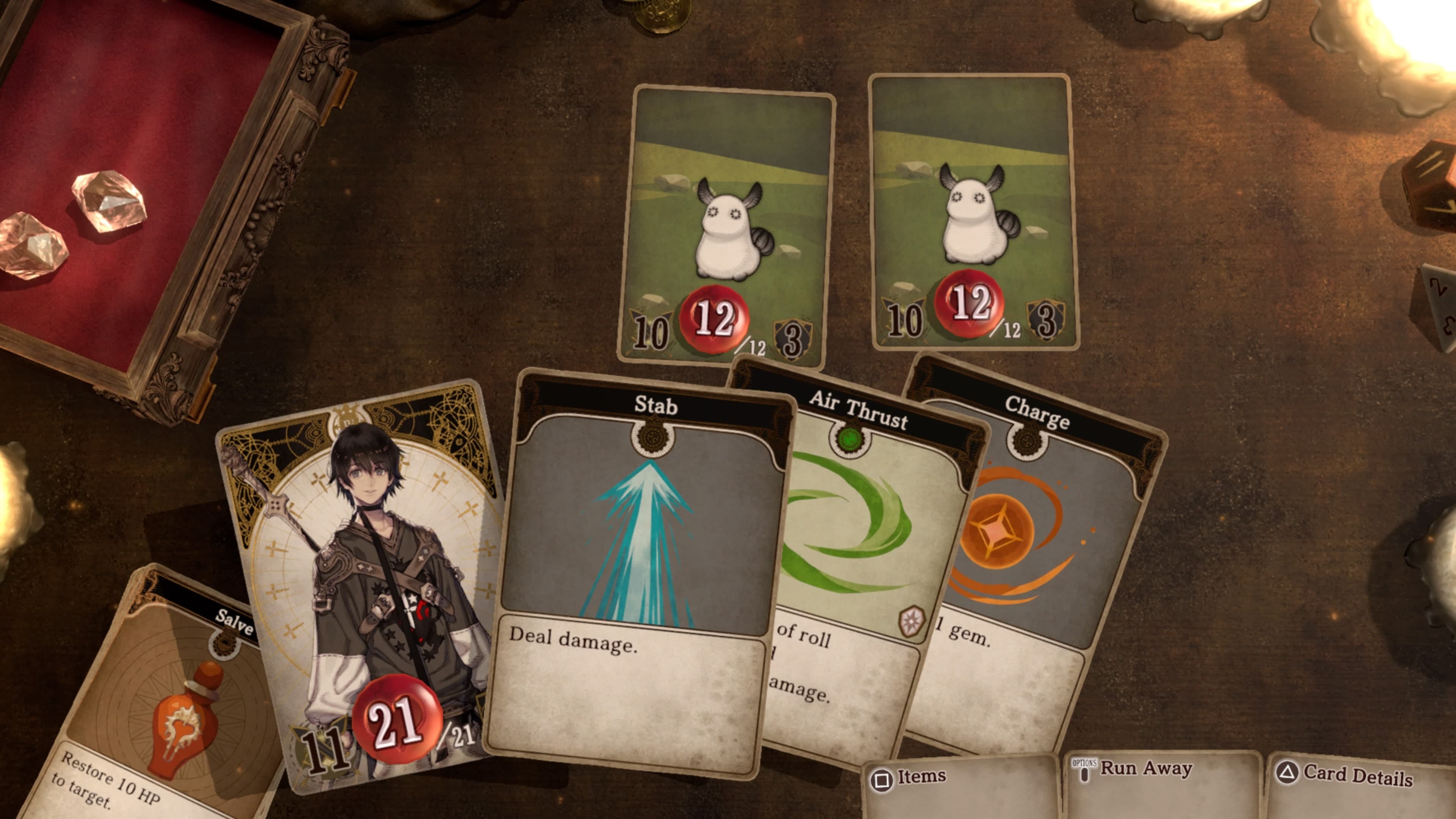 Voice of Cards: The Forsaken Maiden Game: скриншот 3