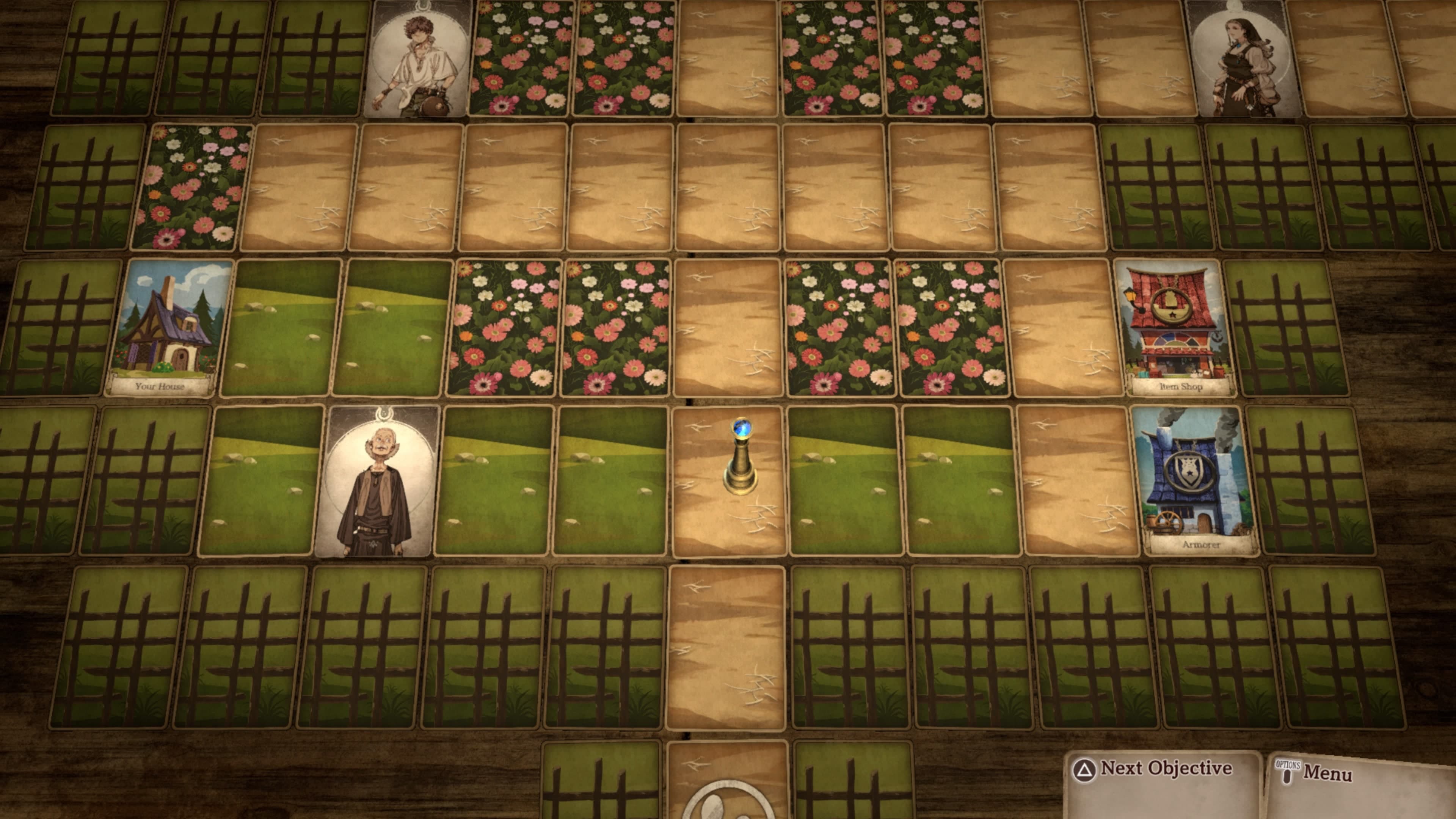 Voice of Cards: The Forsaken Maiden Game: скриншот 4