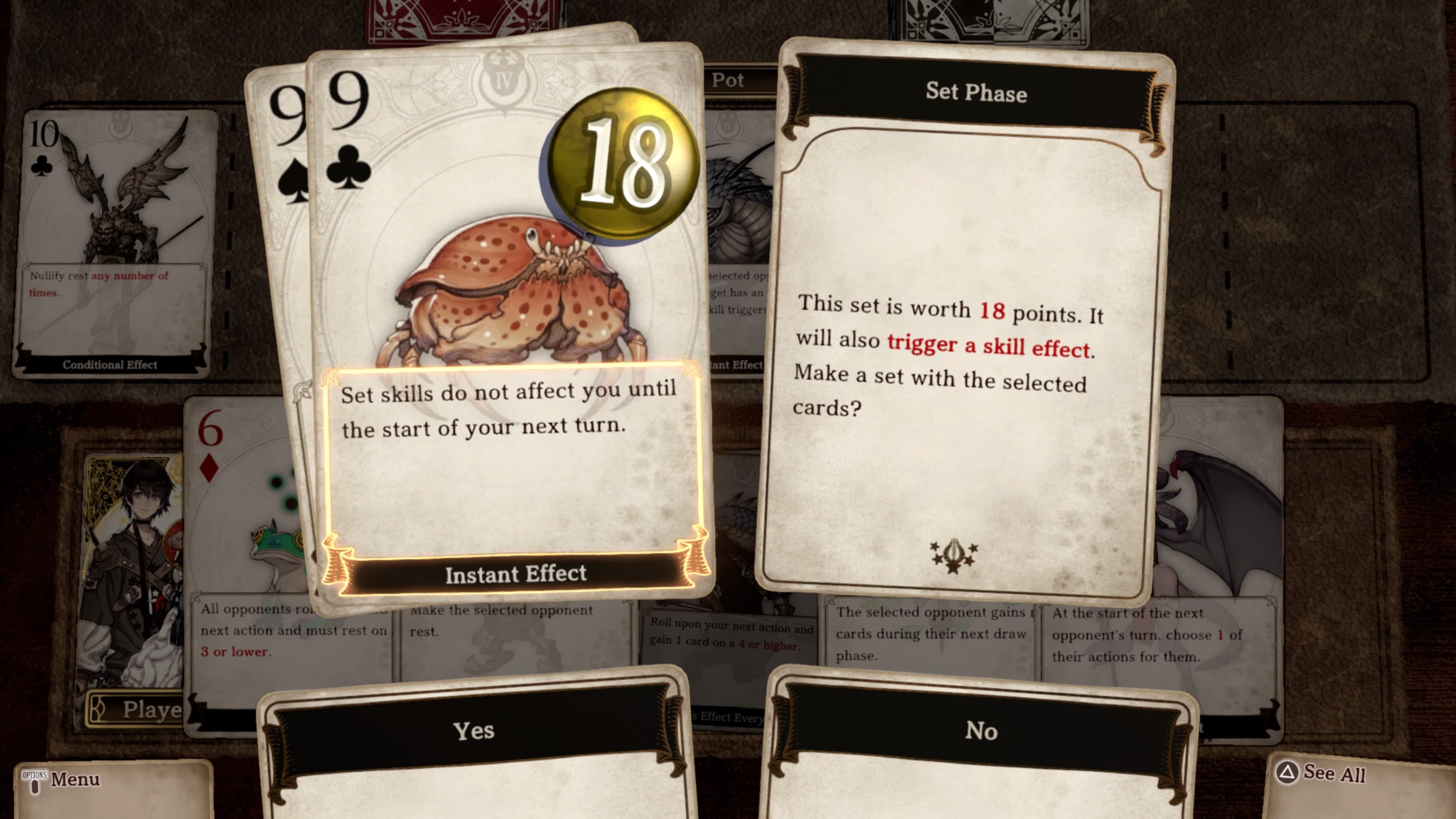 Voice of Cards: The Forsaken Maiden Game: скриншот 6