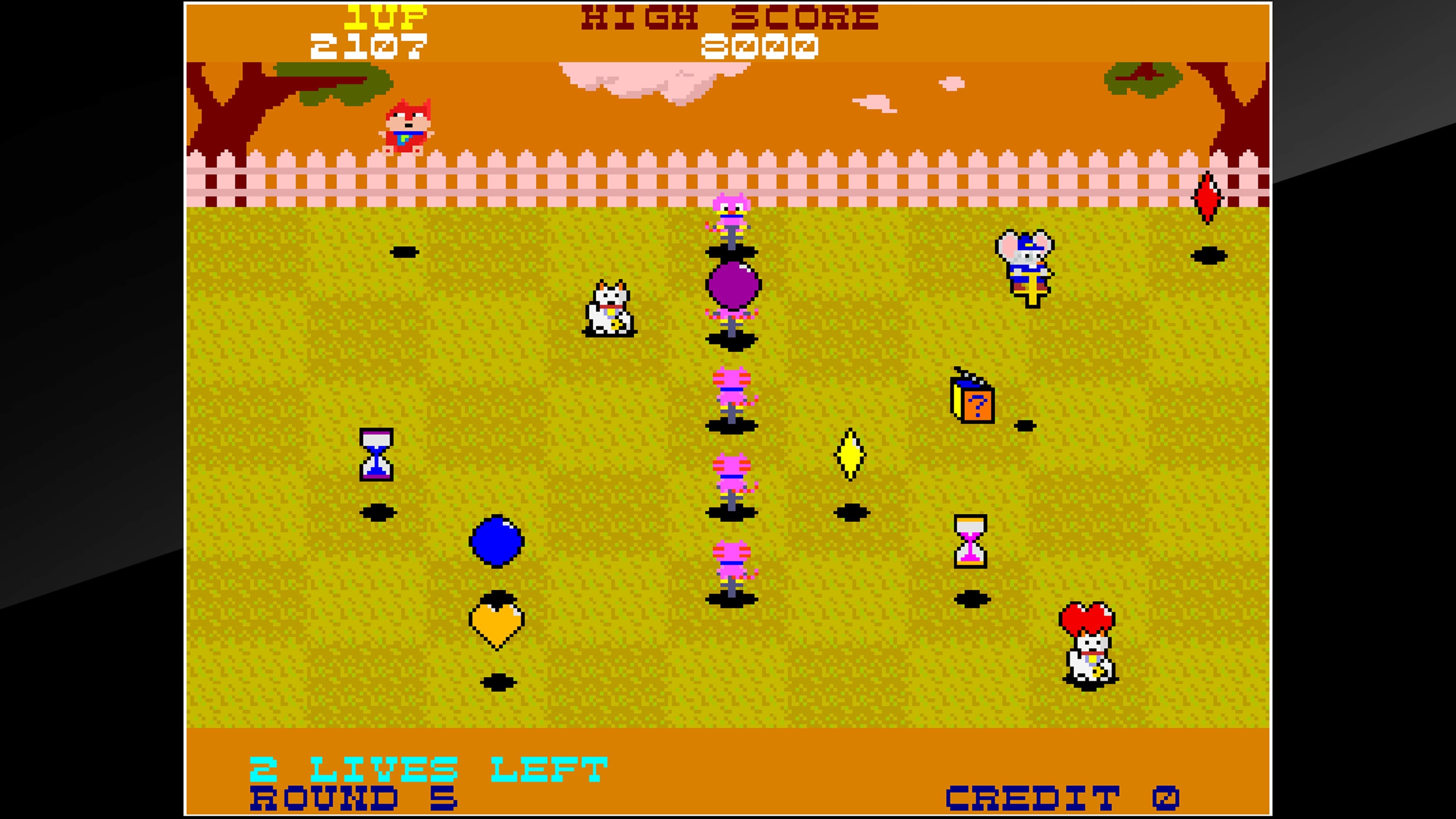 Arcade Archives HOPPING MAPPY: скриншот 6