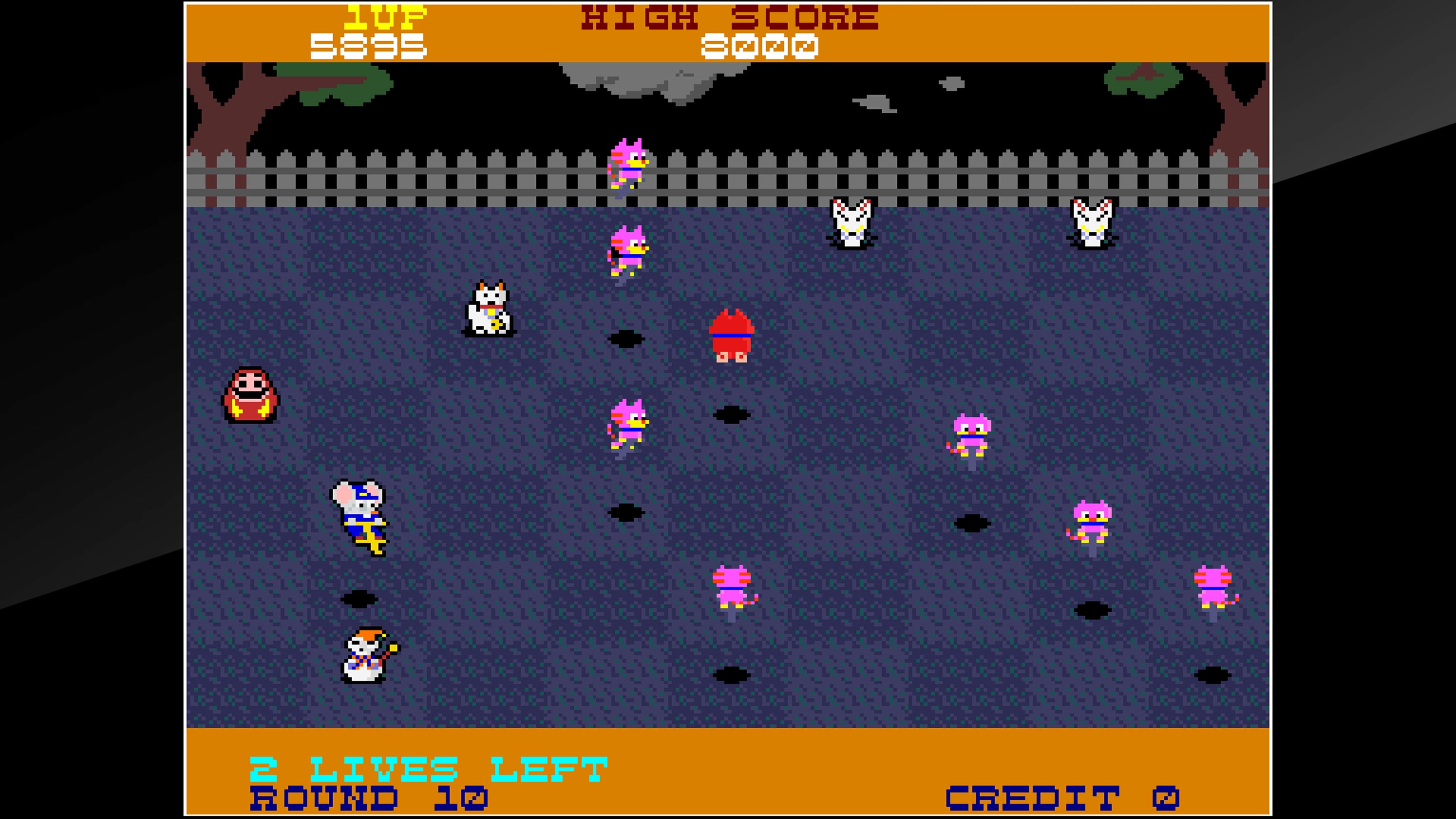 Arcade Archives HOPPING MAPPY: скриншот 3