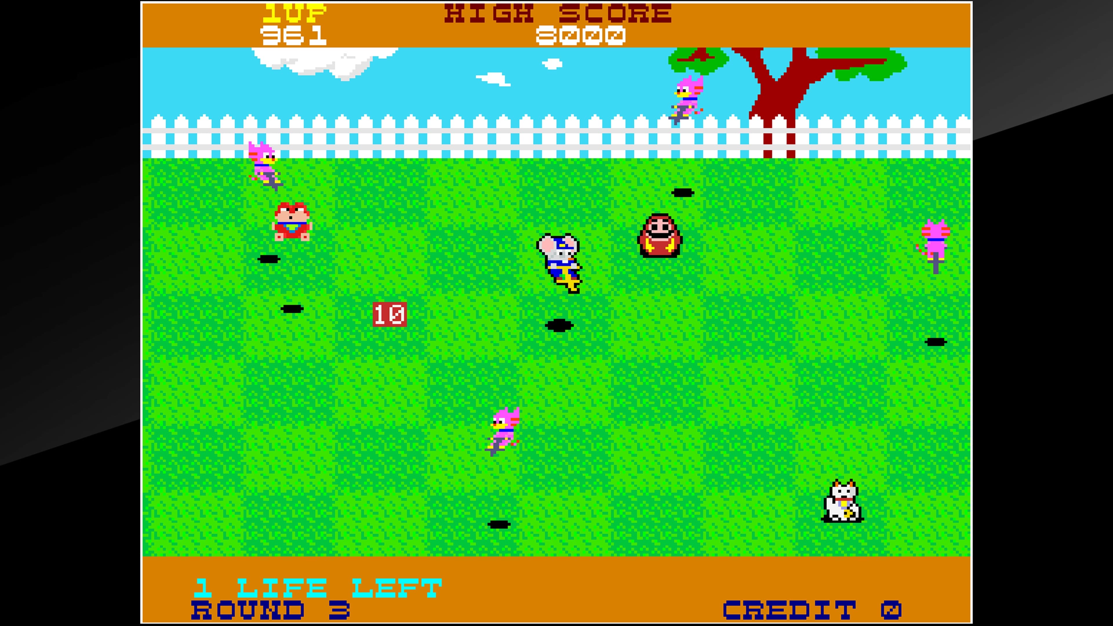 Arcade Archives HOPPING MAPPY: скриншот 7