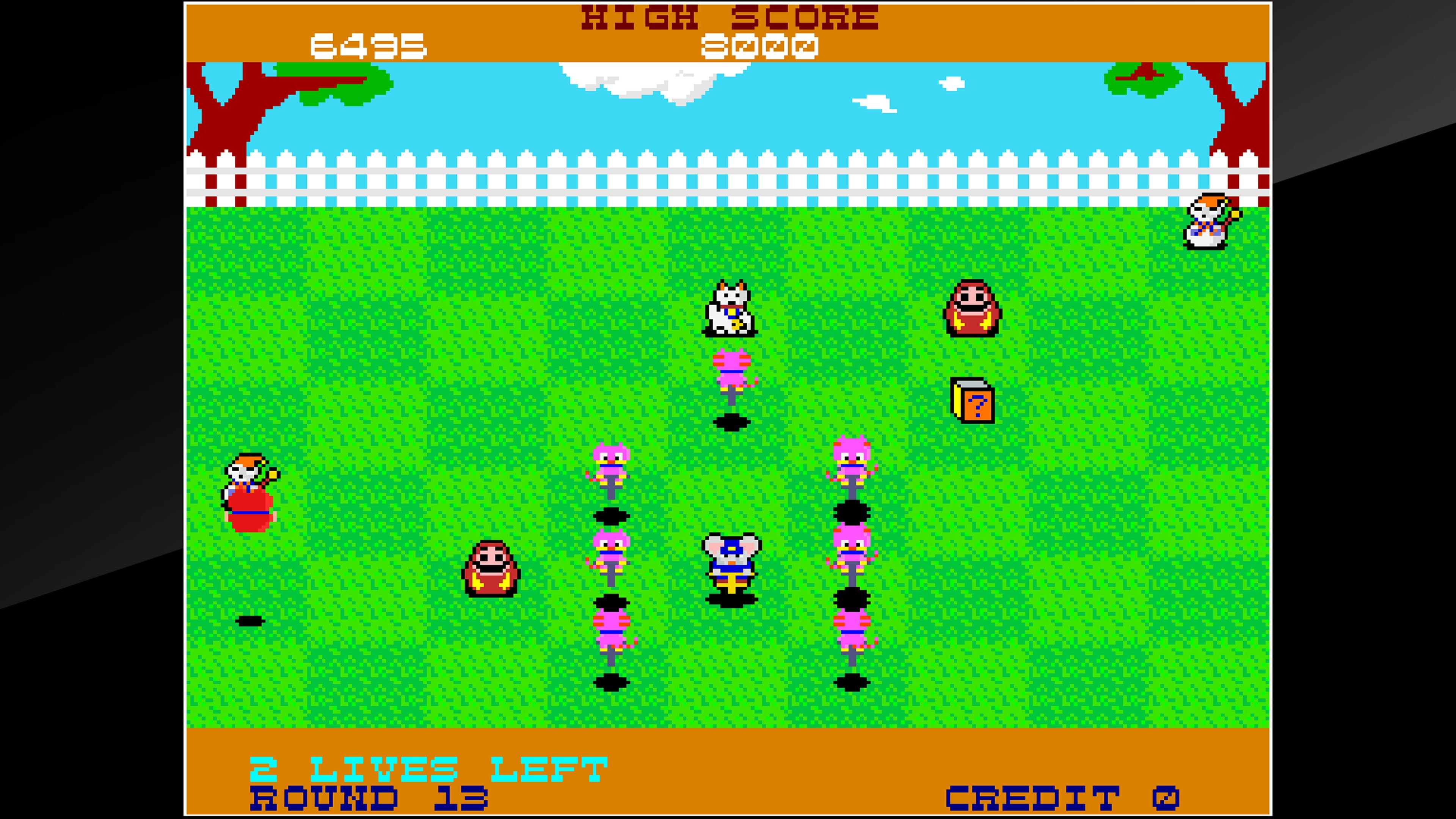 Arcade Archives HOPPING MAPPY: скриншот 1