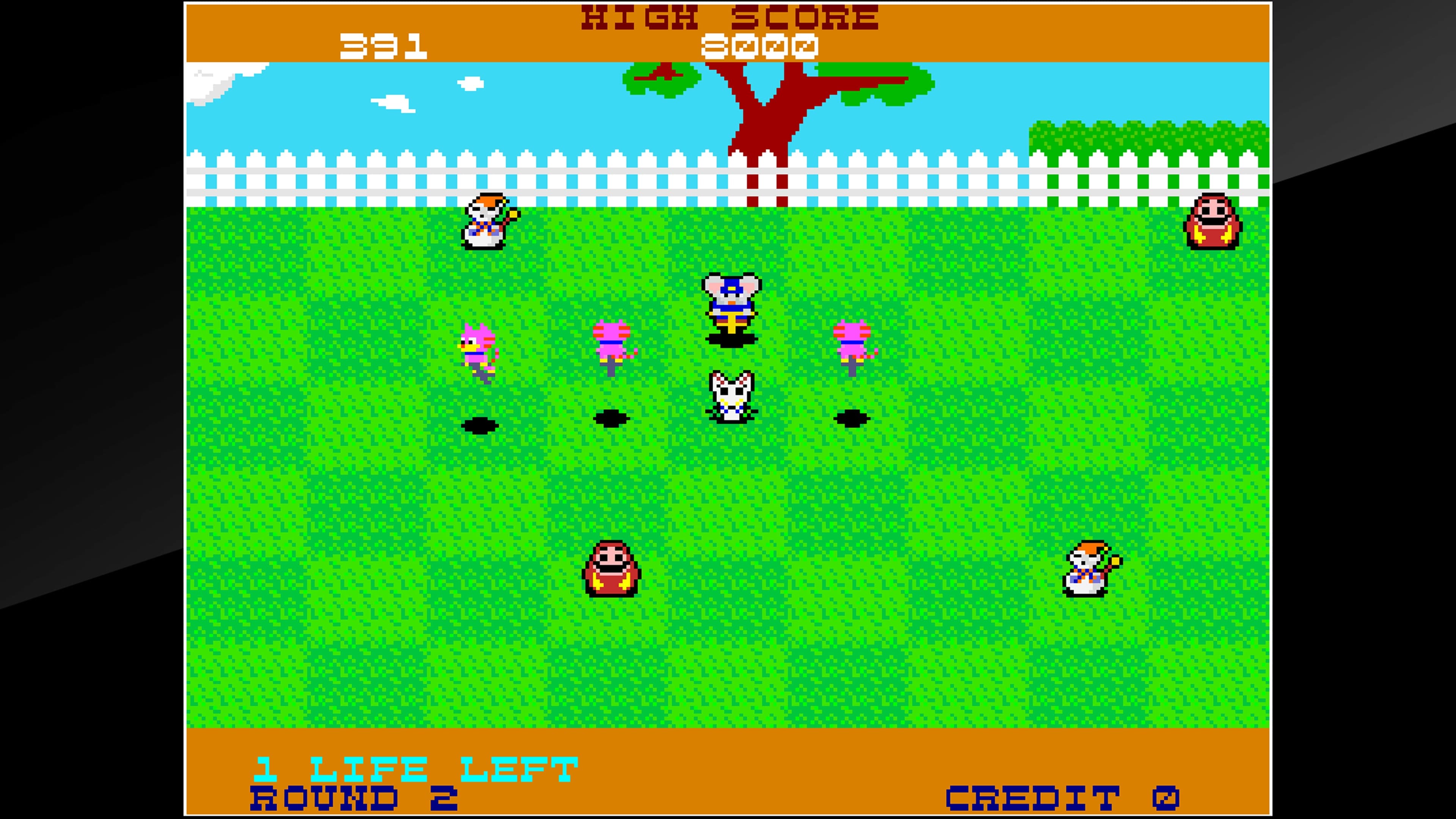 Arcade Archives HOPPING MAPPY: скриншот 9