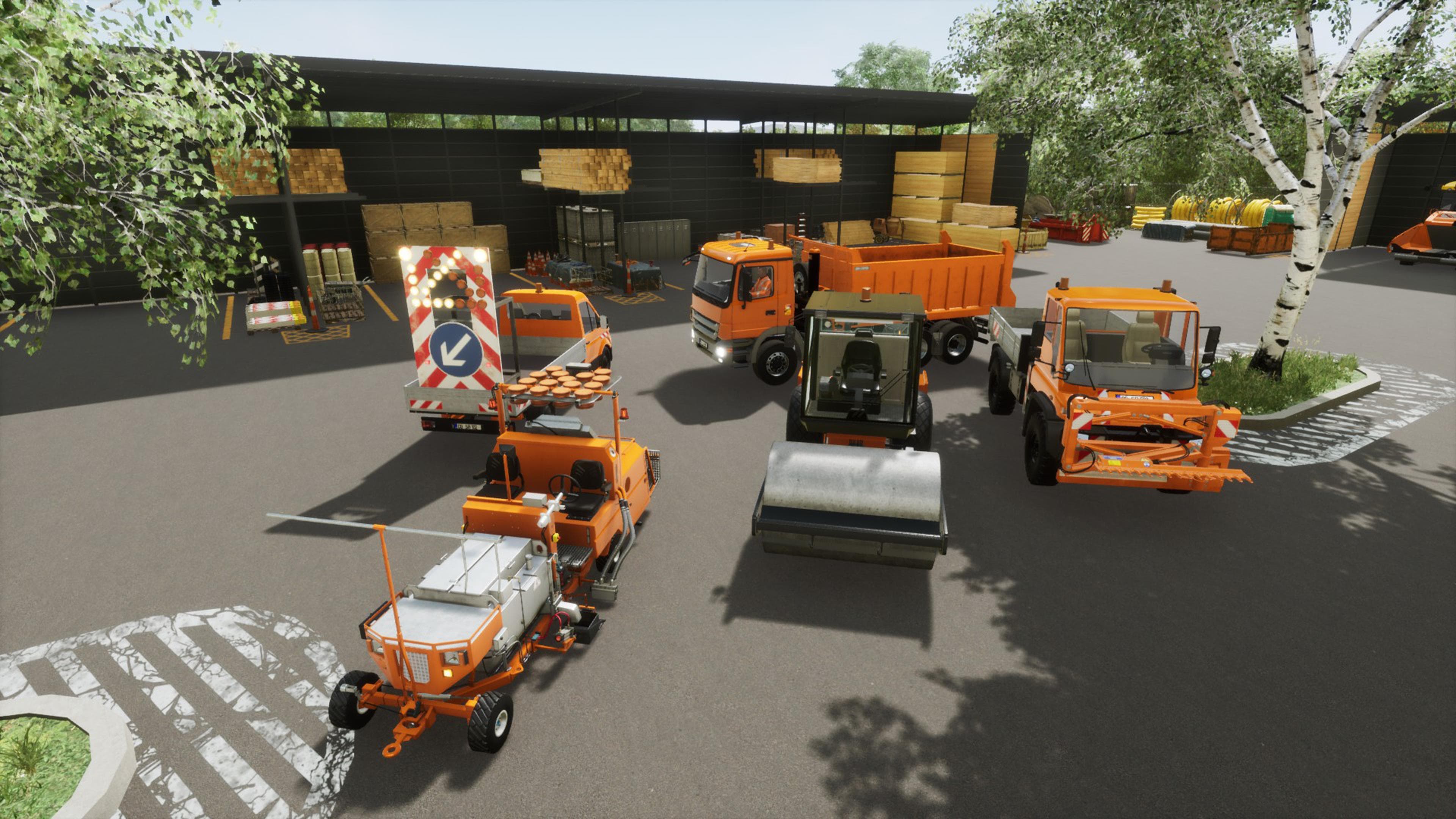 Road Maintenance Simulator: скриншот 1