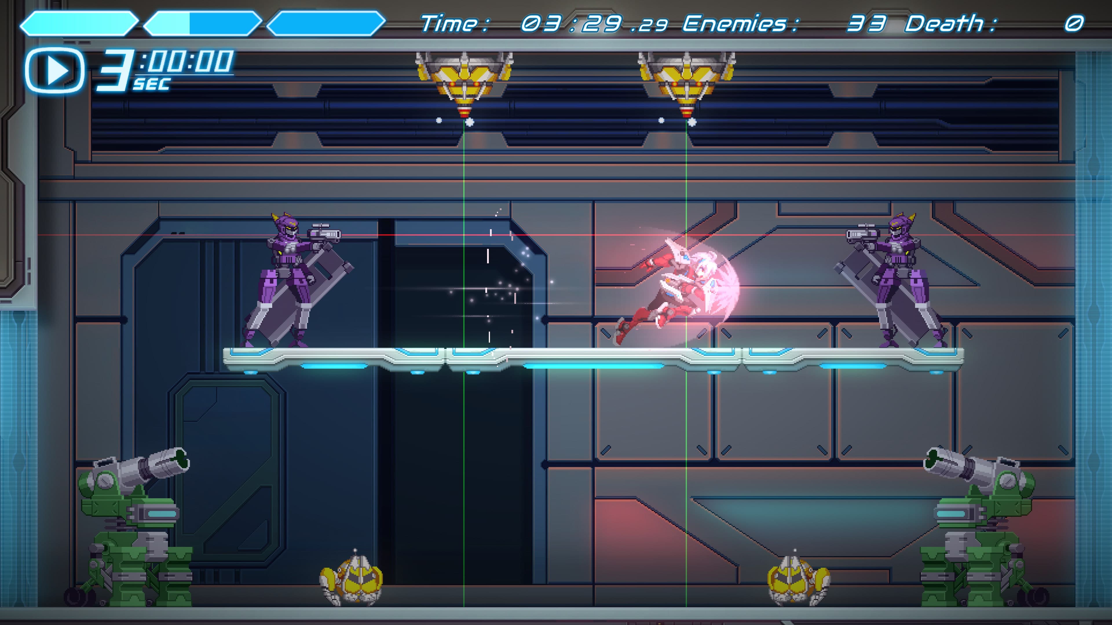 Additional Story & Playable Character: Copen (Gunvolt Chronicles: Luminous Avenger iX 2: скриншот 2