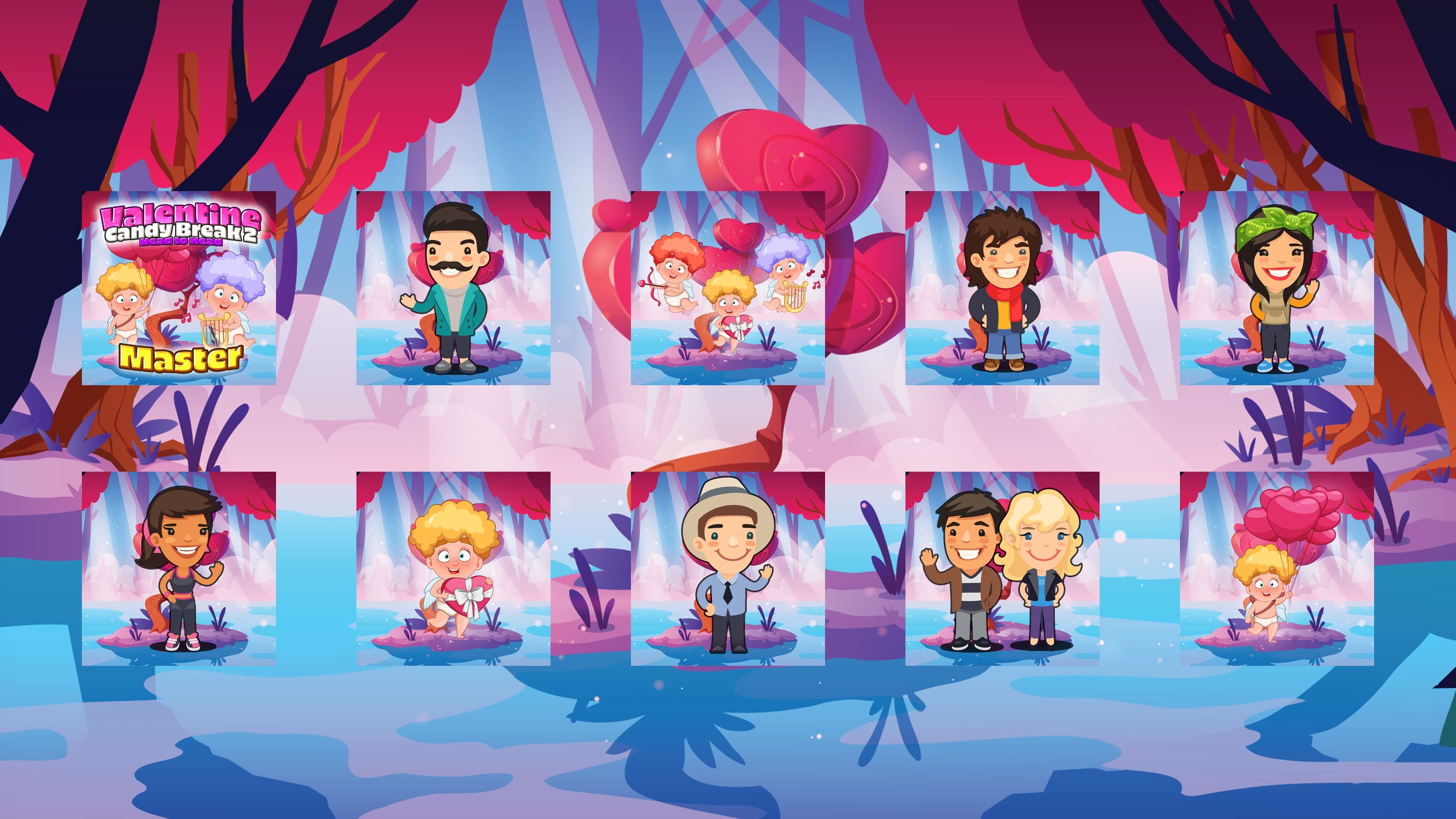 Valentine Candy Break 2 Head to Head - Avatar Full Game Bundle: скриншот 2