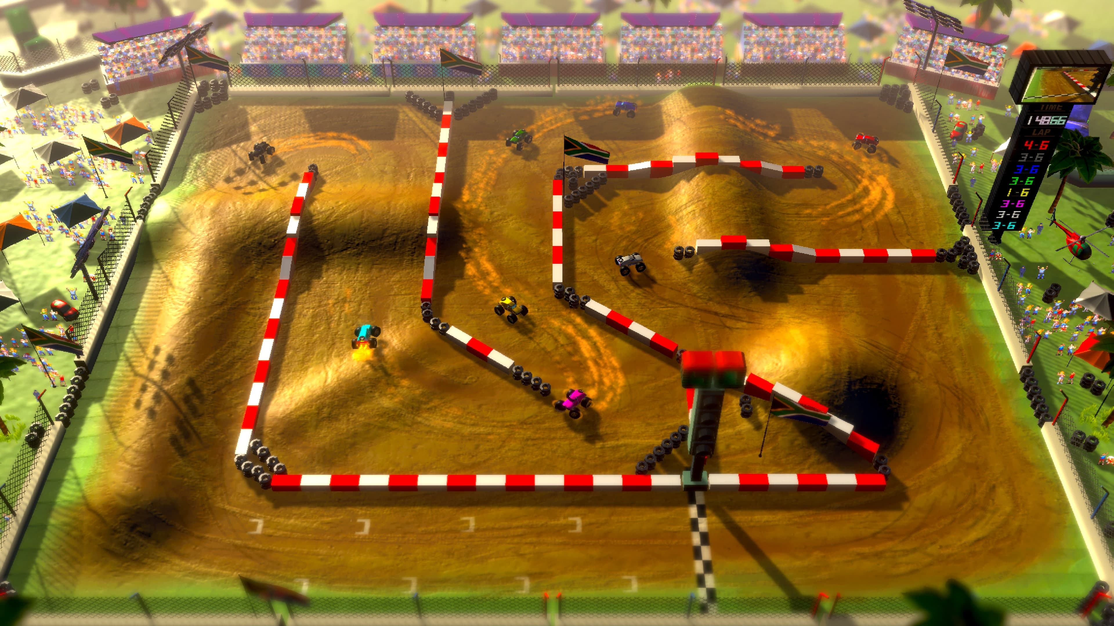 Rock 'N Racing Off Road DX: скриншот 3