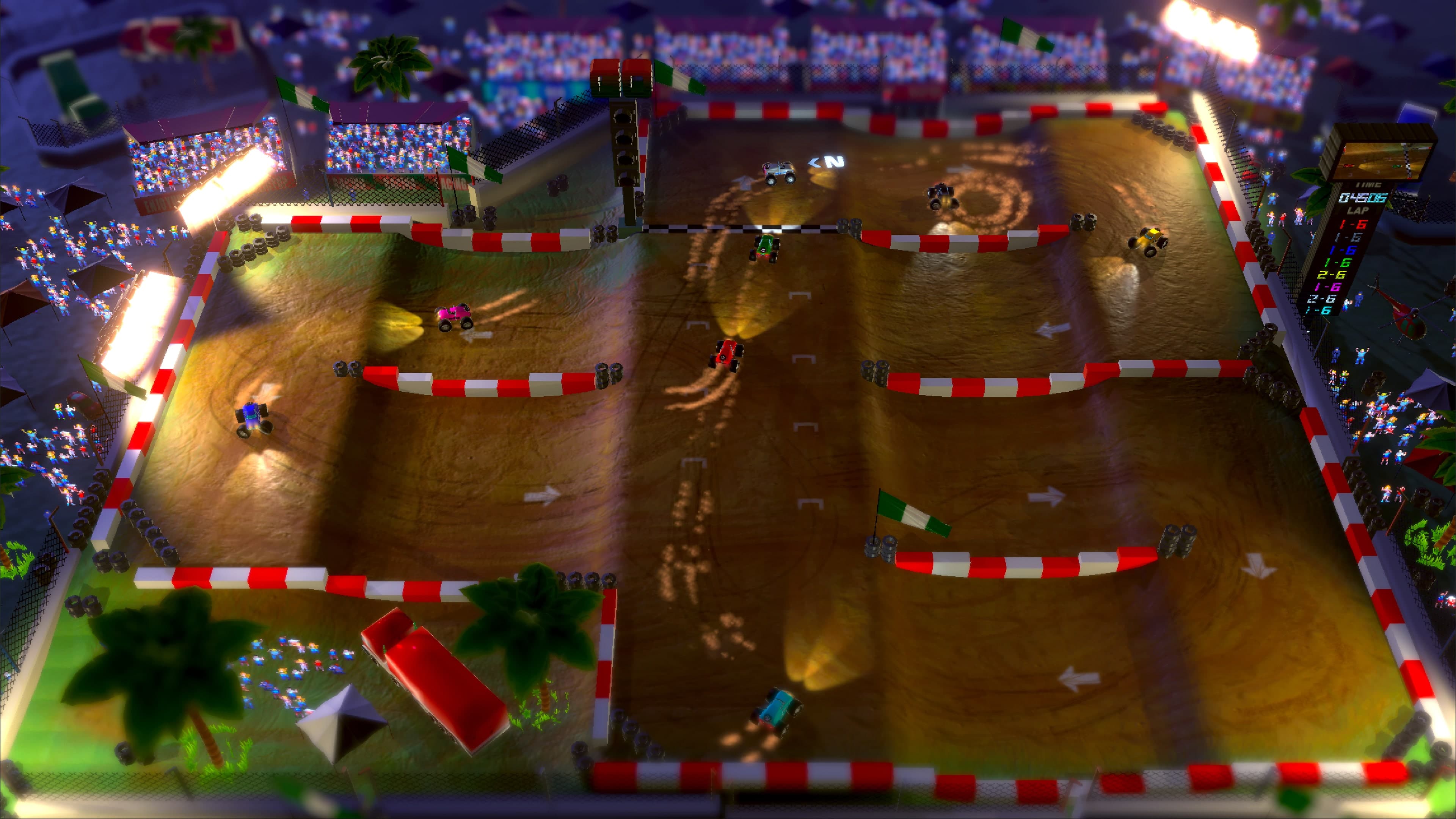 Rock 'N Racing Off Road DX: скриншот 2