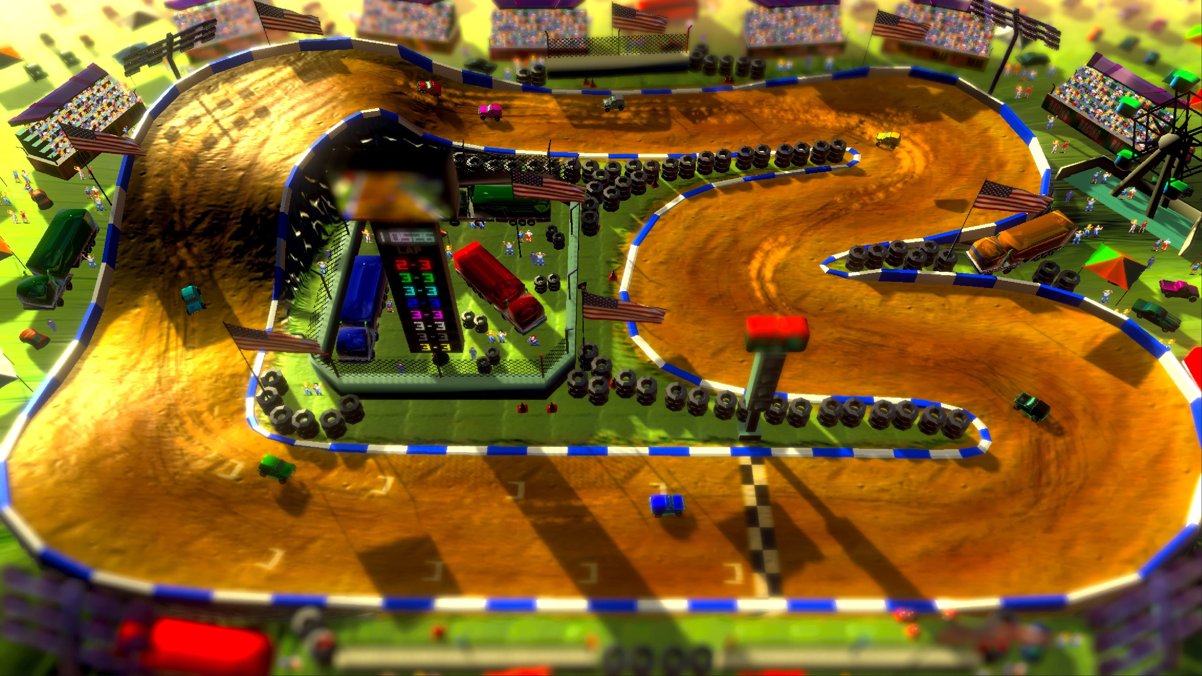 Rock 'N Racing Off Road DX: скриншот 1