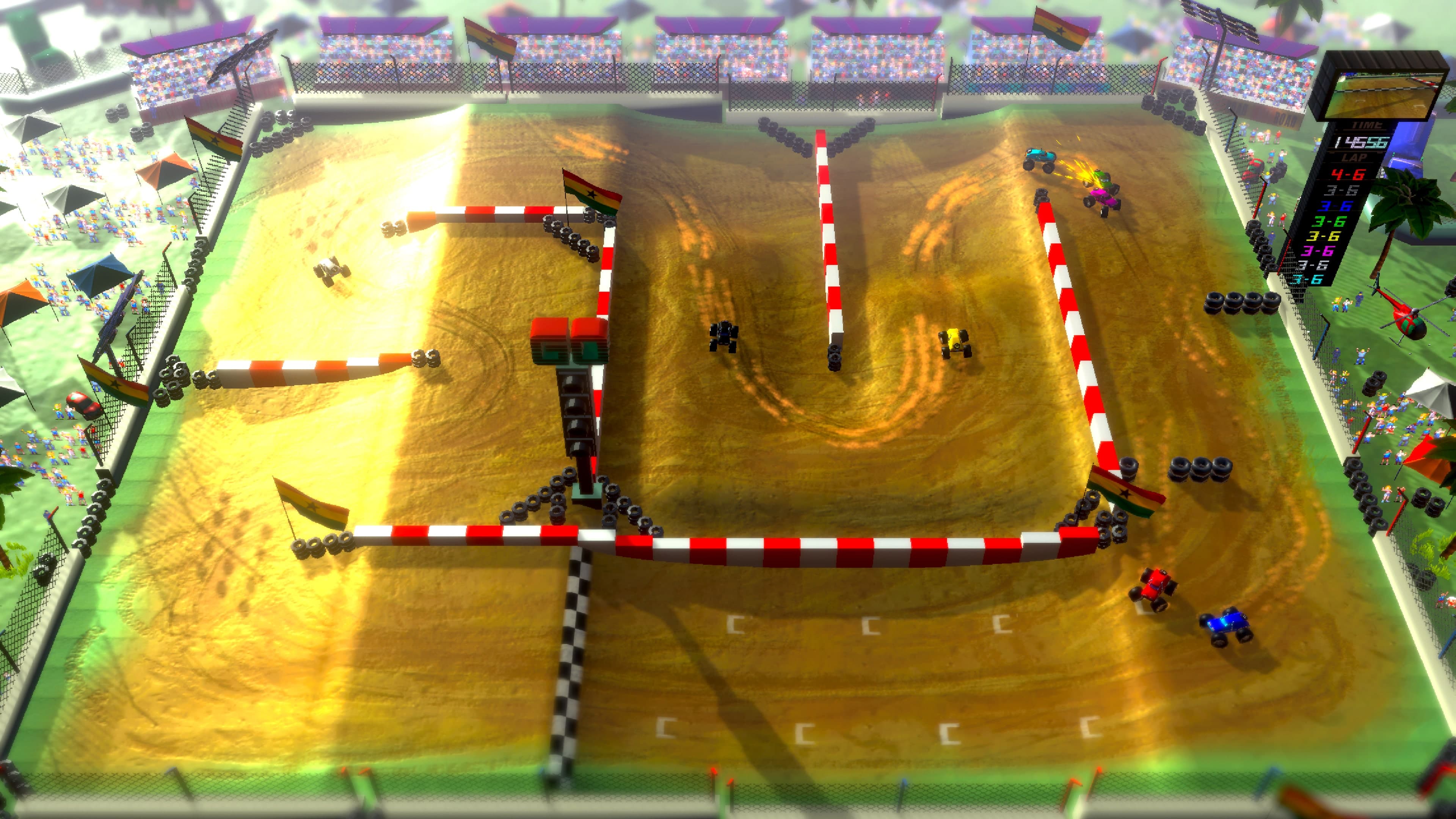 Rock 'N Racing Off Road DX: скриншот 8