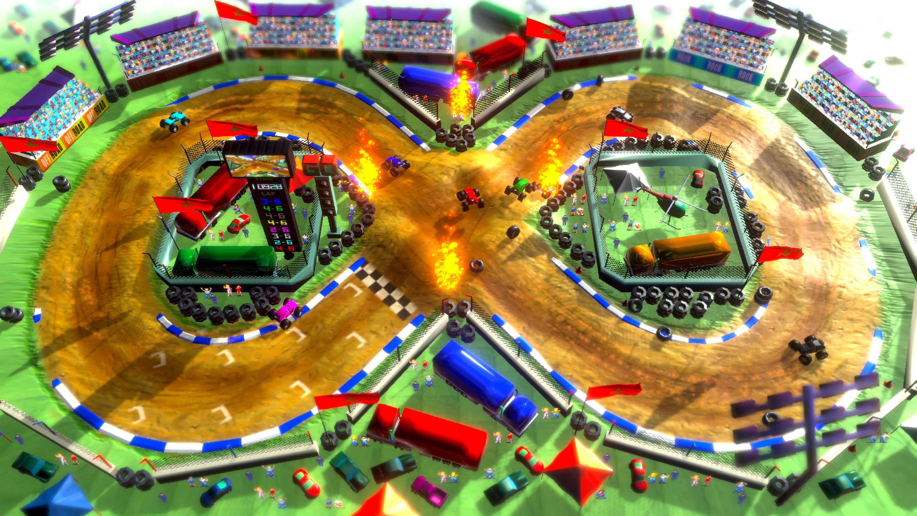 Rock 'N Racing Off Road DX: скриншот 5