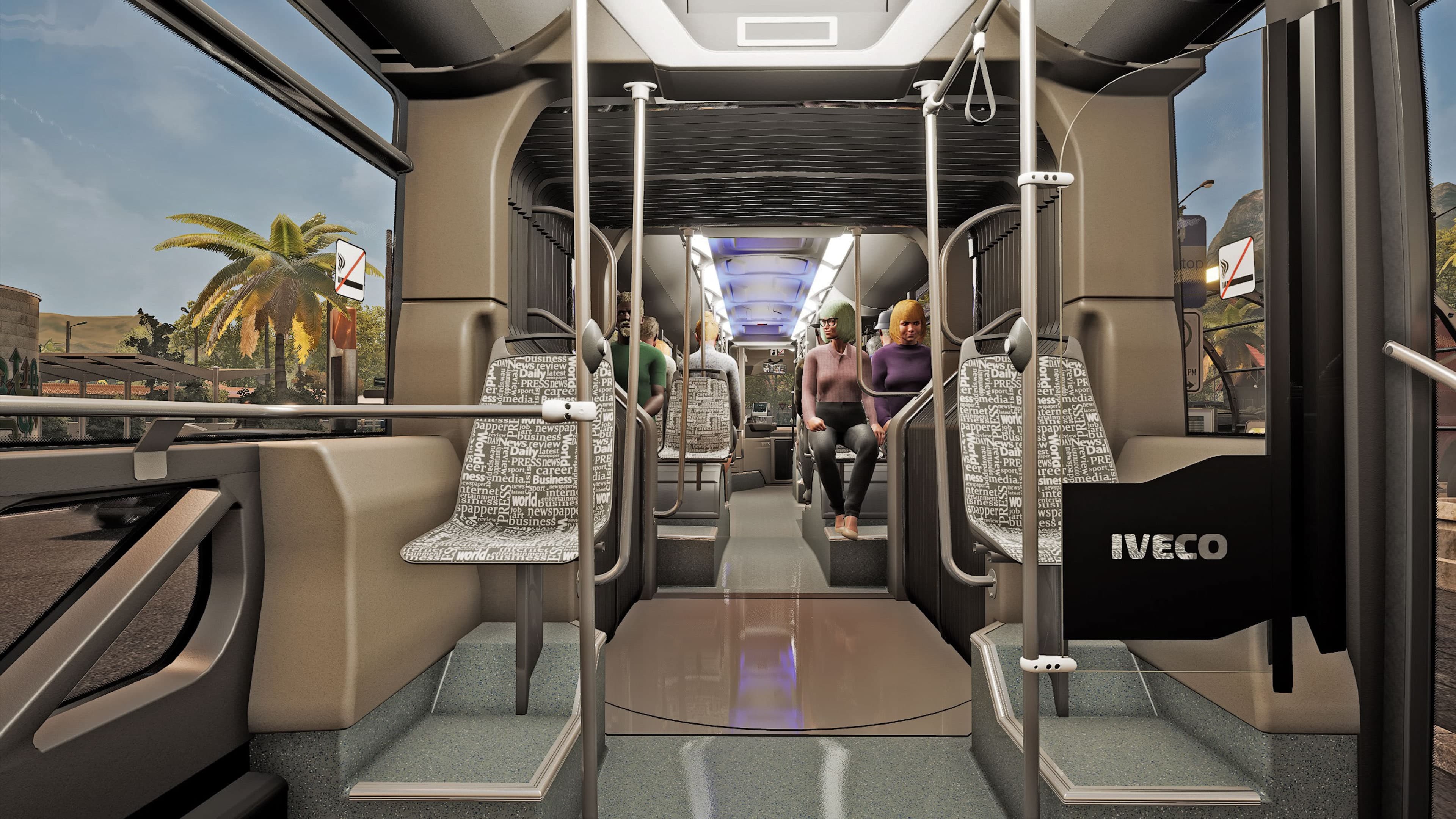 Bus Simulator 21 Next Stop - IVECO BUS Bus Pack: скриншот 8