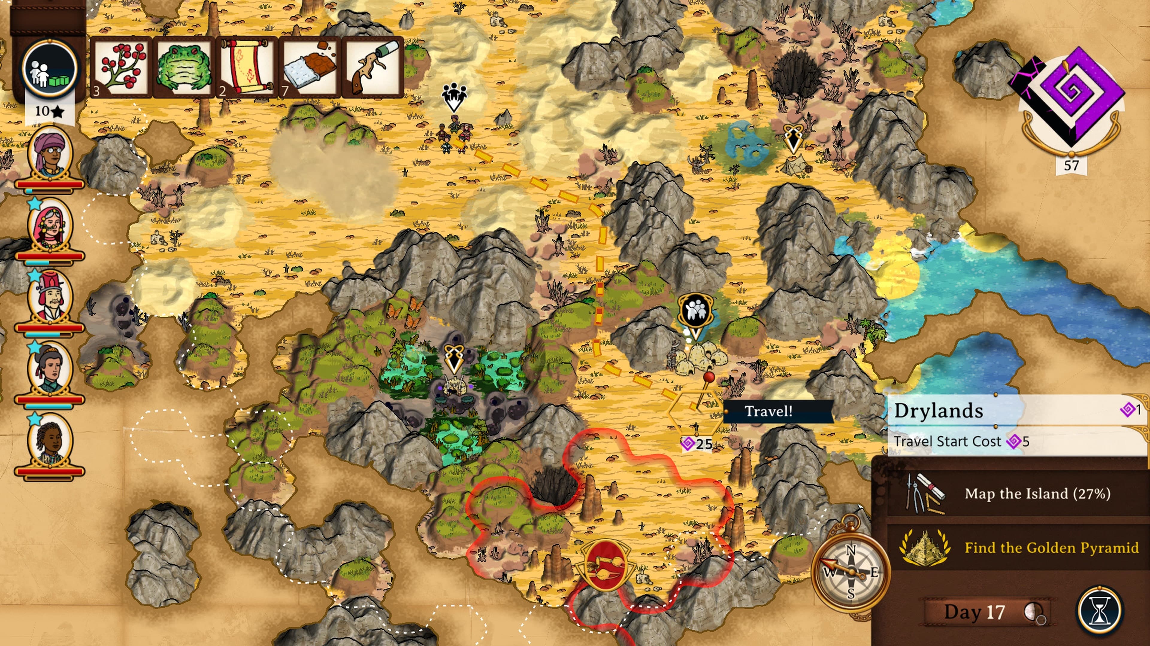 Curious Expedition 2: скриншот 6