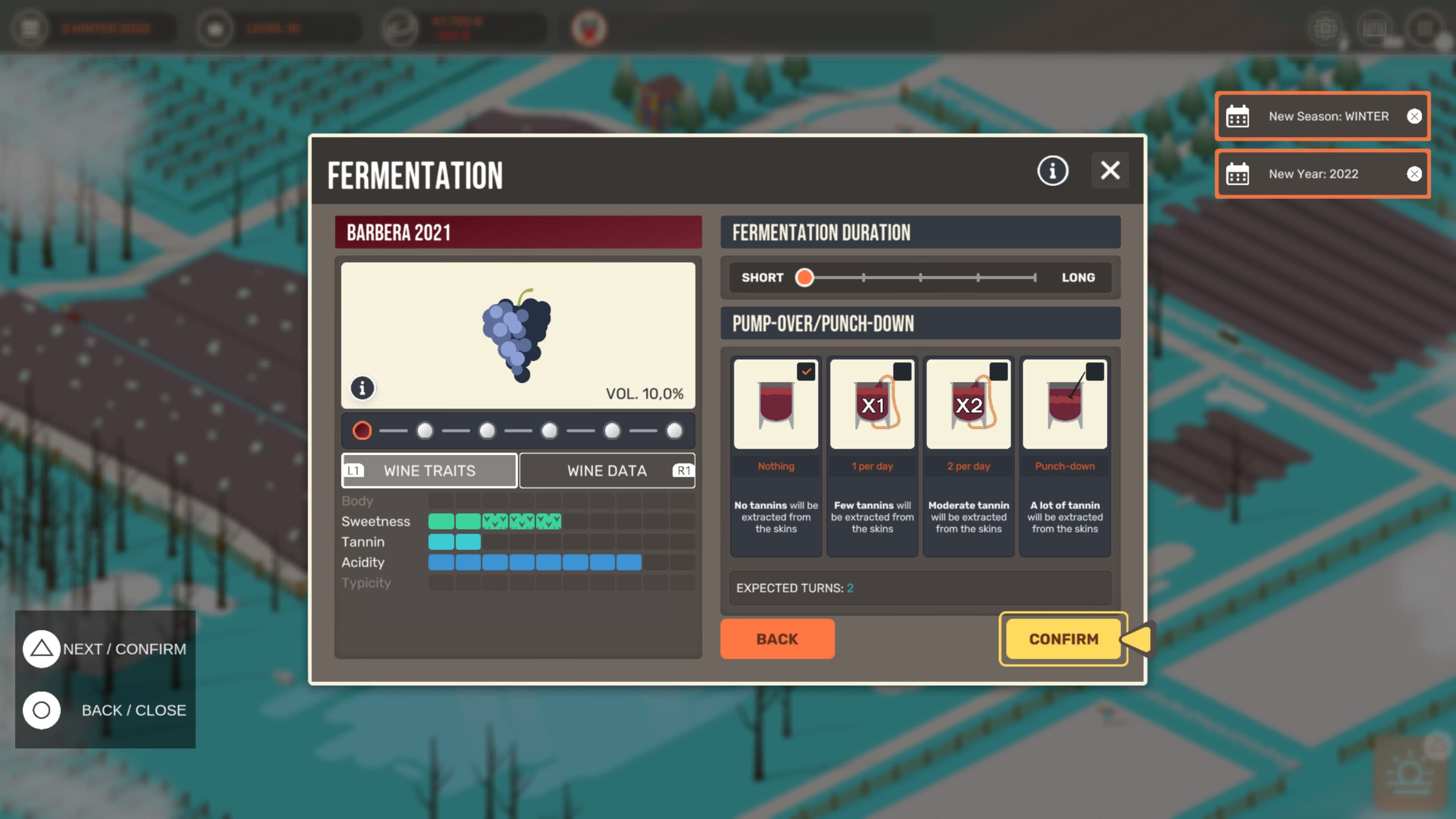 Hundred Days - Winemaking Simulator: скриншот 5