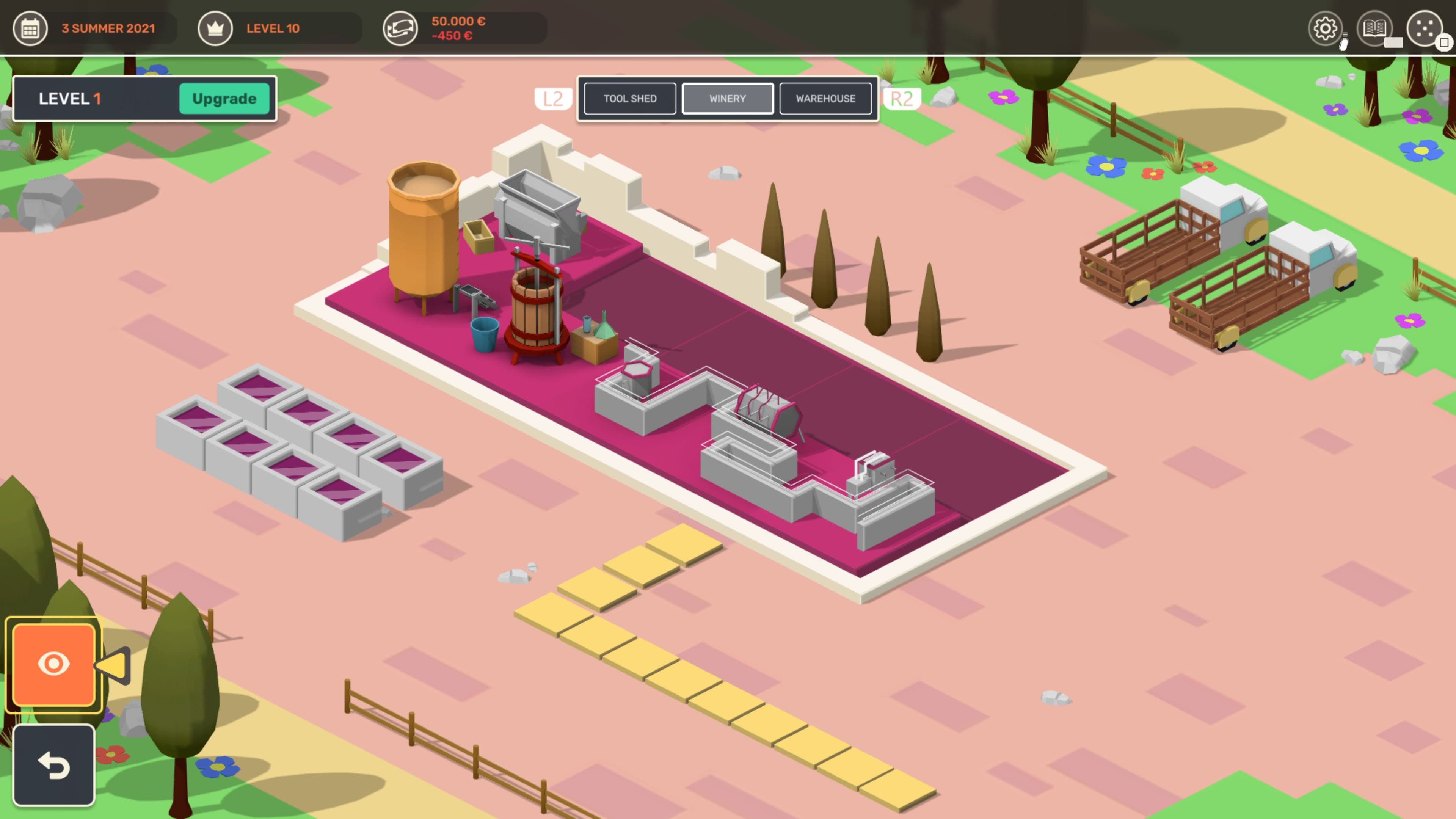 Hundred Days - Winemaking Simulator: скриншот 4