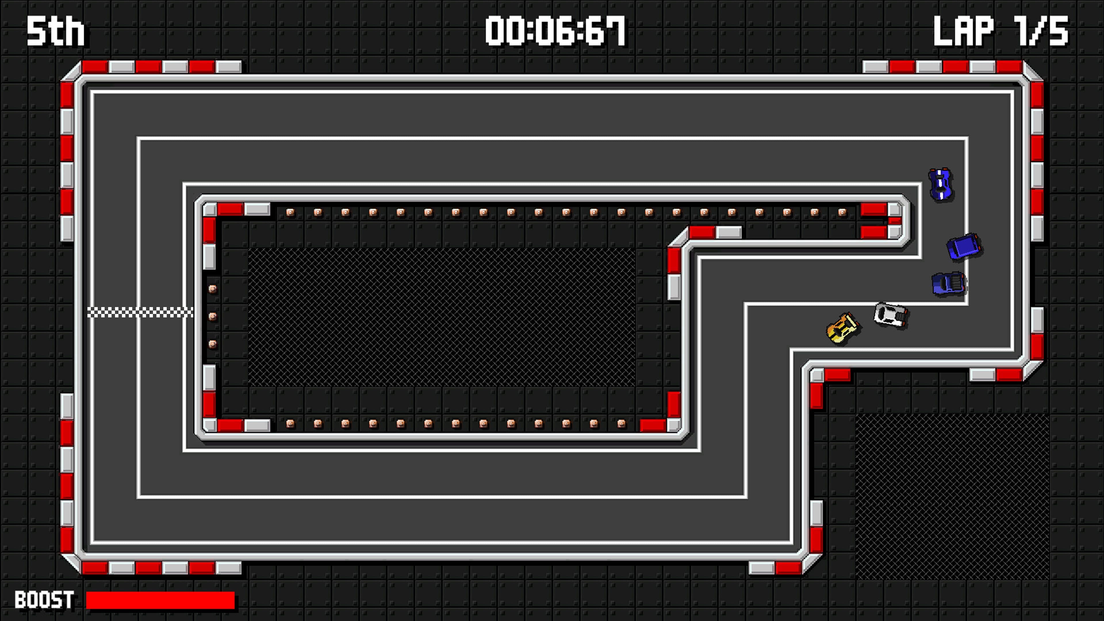 Retro Pixel Racers: скриншот 4