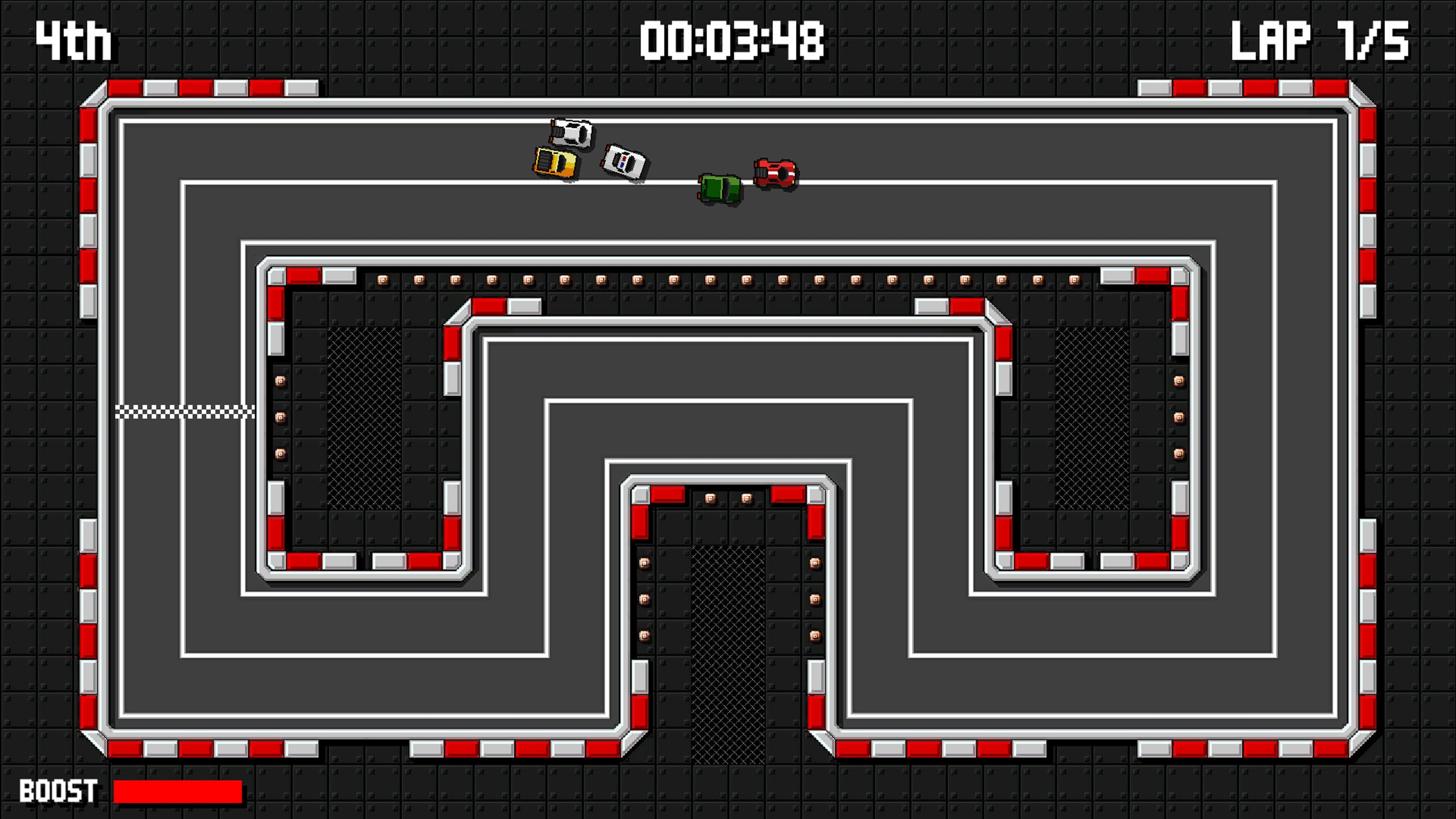 Retro Pixel Racers: скриншот 1
