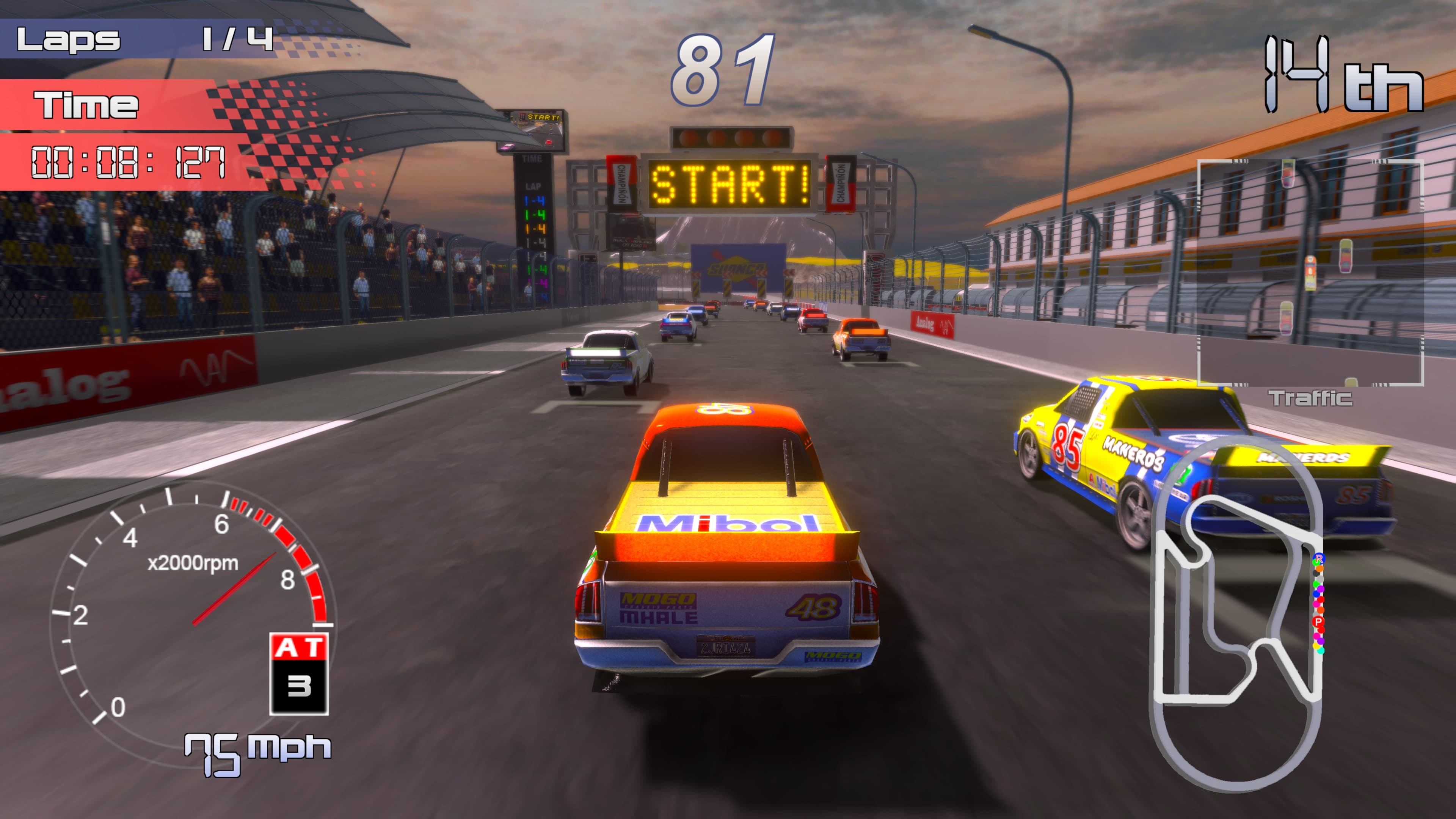 Speed Truck Racing: скриншот 5