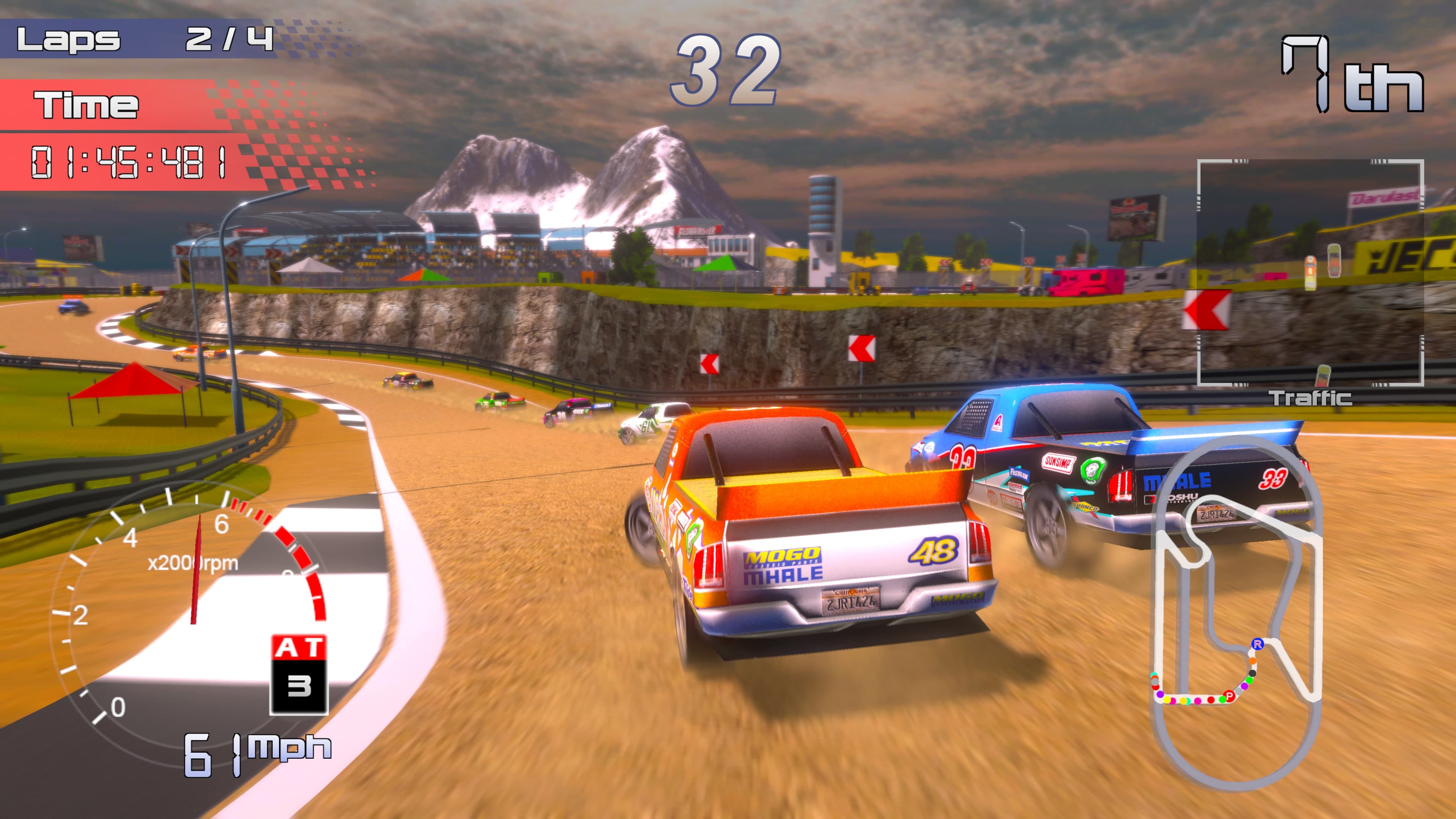 Speed Truck Racing: скриншот 7