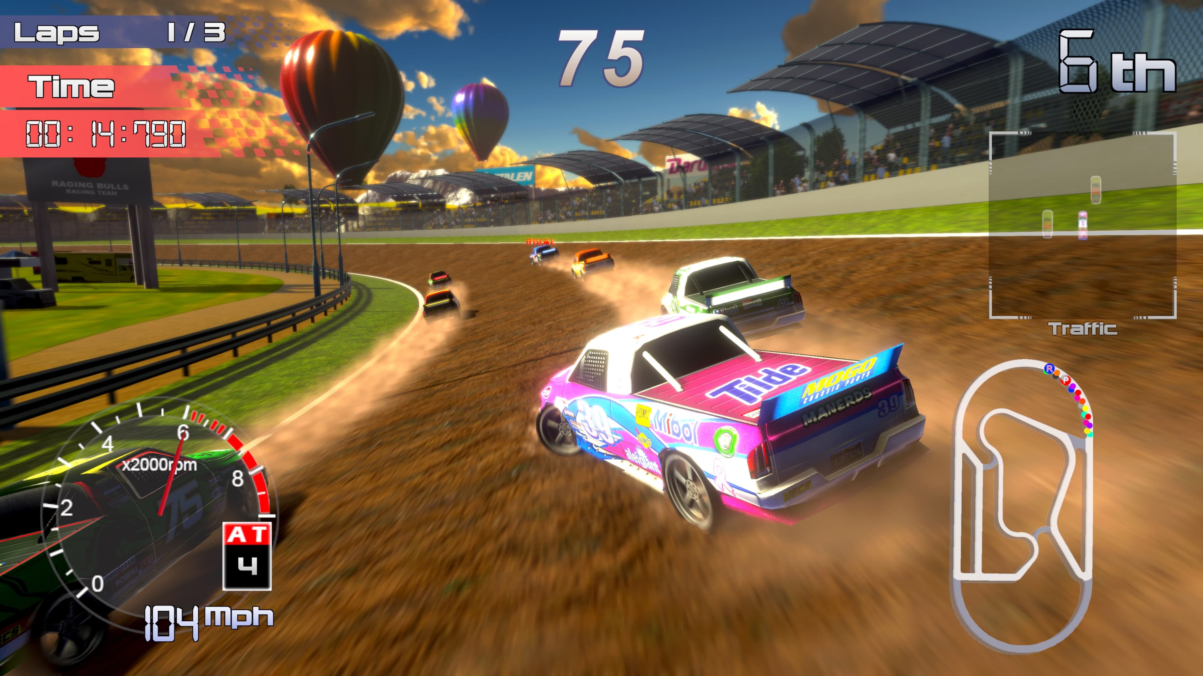 Speed Truck Racing: скриншот 1