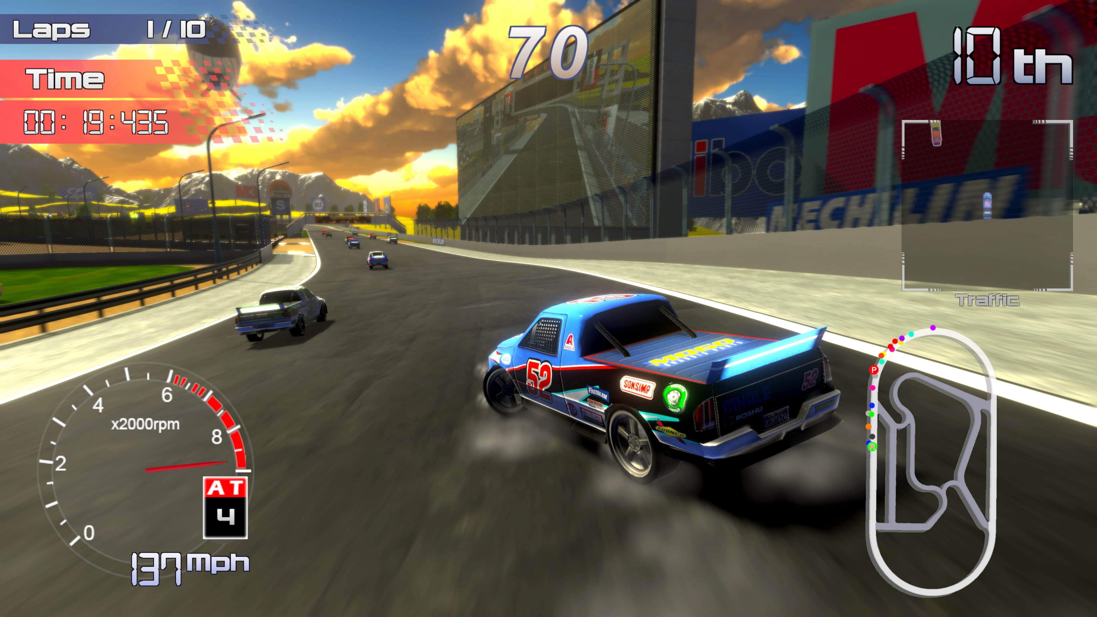 Speed Truck Racing: скриншот 8