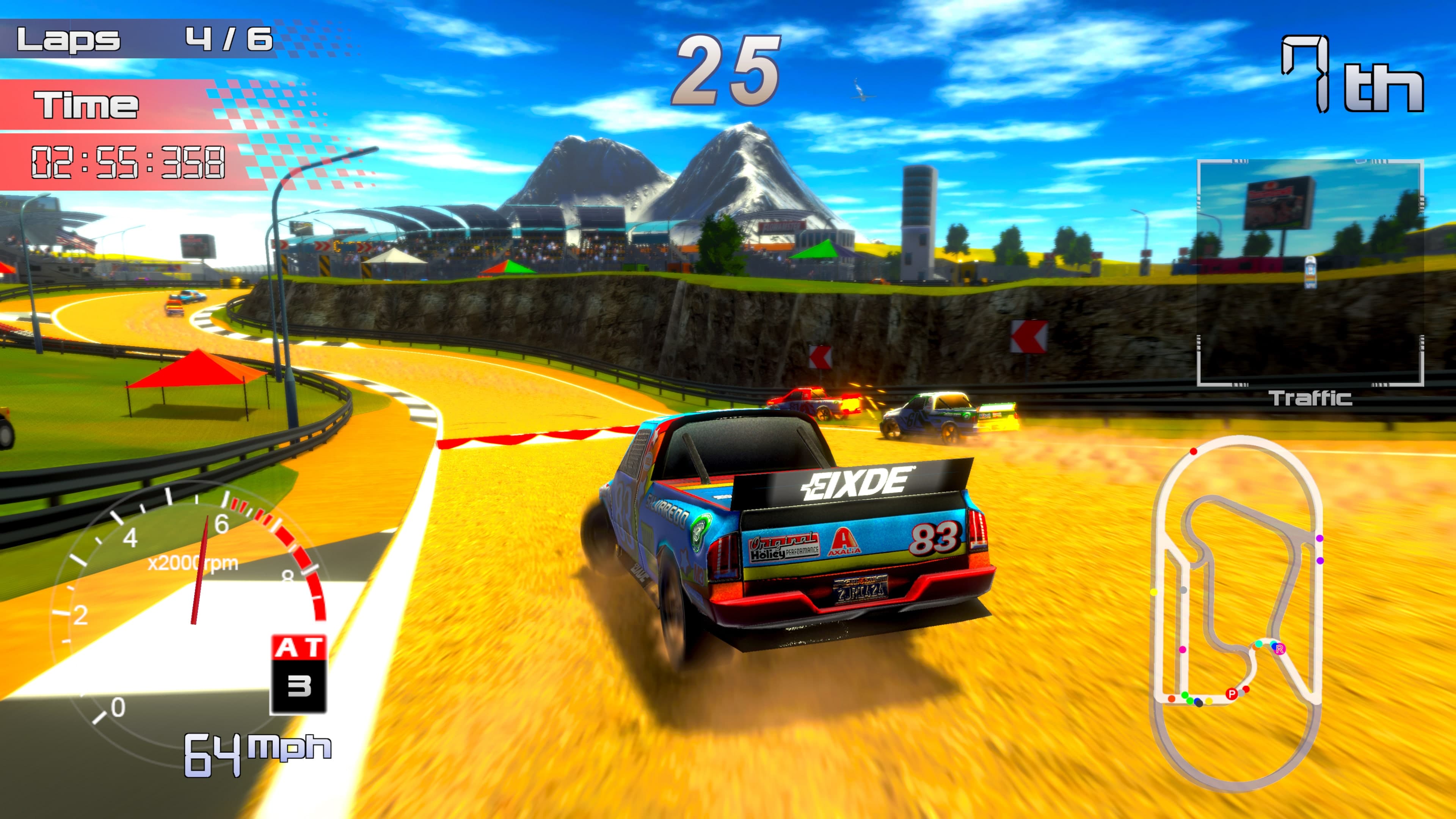 Speed Truck Racing: скриншот 3