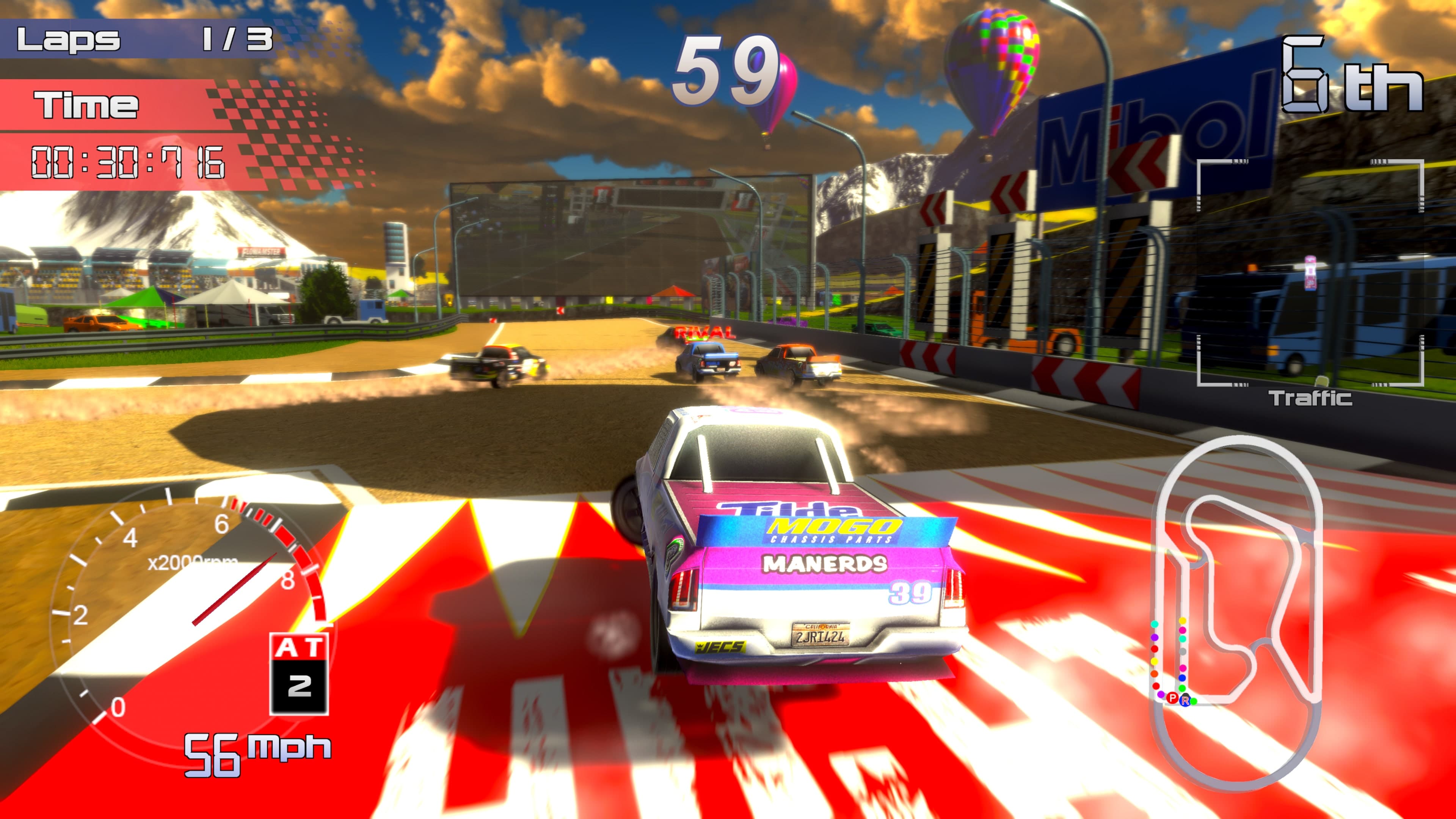 Speed Truck Racing: скриншот 6